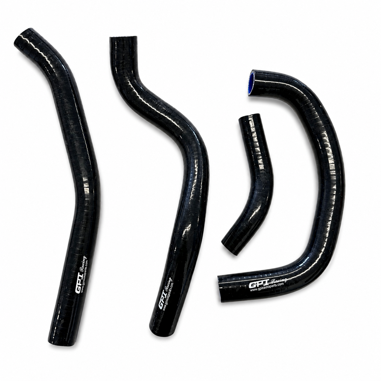 Dirt Racing Radiator Hose Kit 4PCS 18-20 Honda CRF R 250 Black Silicone 19061-K95-A20