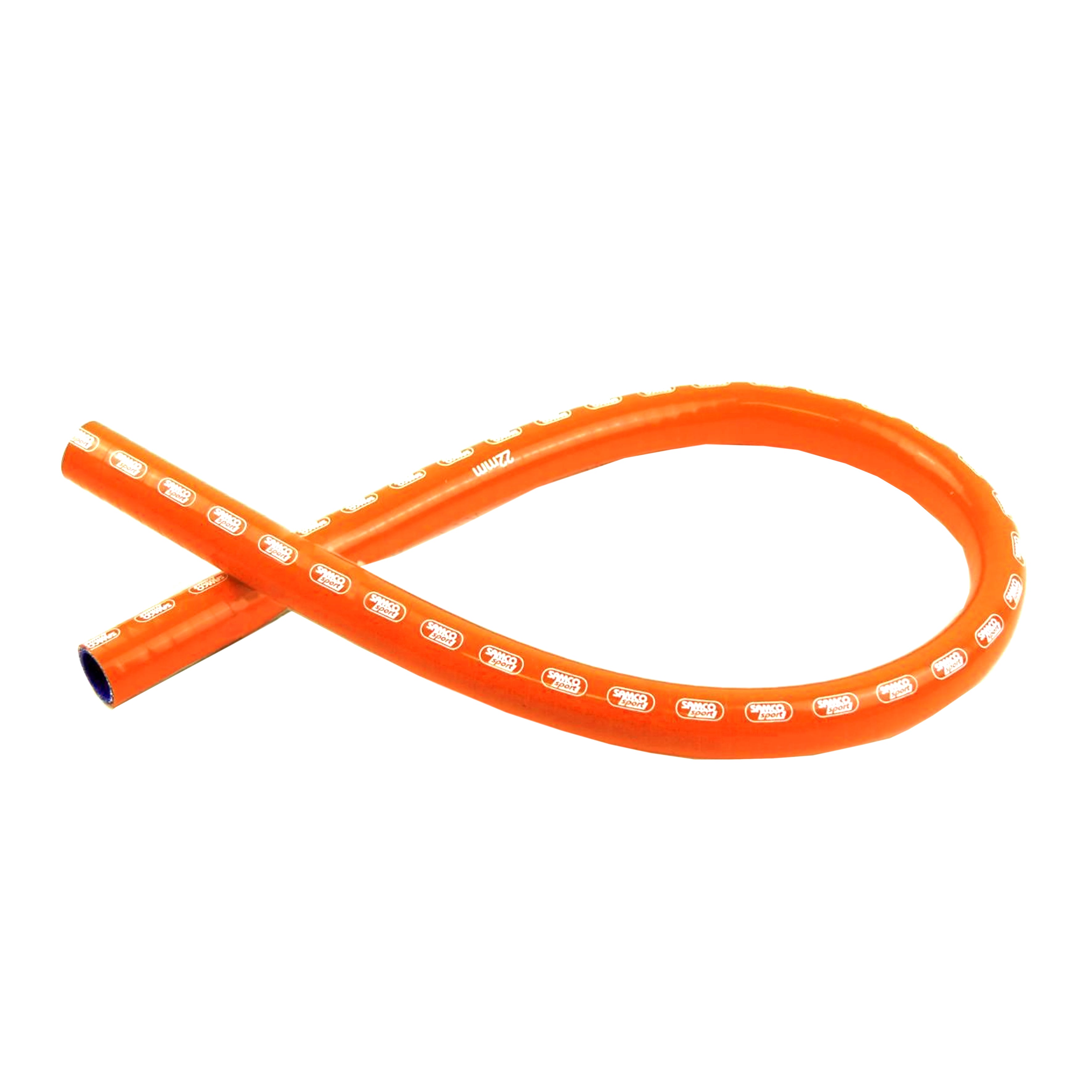 Auto Silicone Hose Silicone Hose 22mm 1 Meter, Orange, Universal Air, Water, Intake