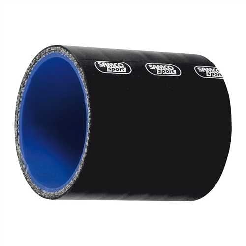 Auto Silicone Hose Silicone Hose Coupling 60mm Black, Universal Joiner Air, Water, Intake
