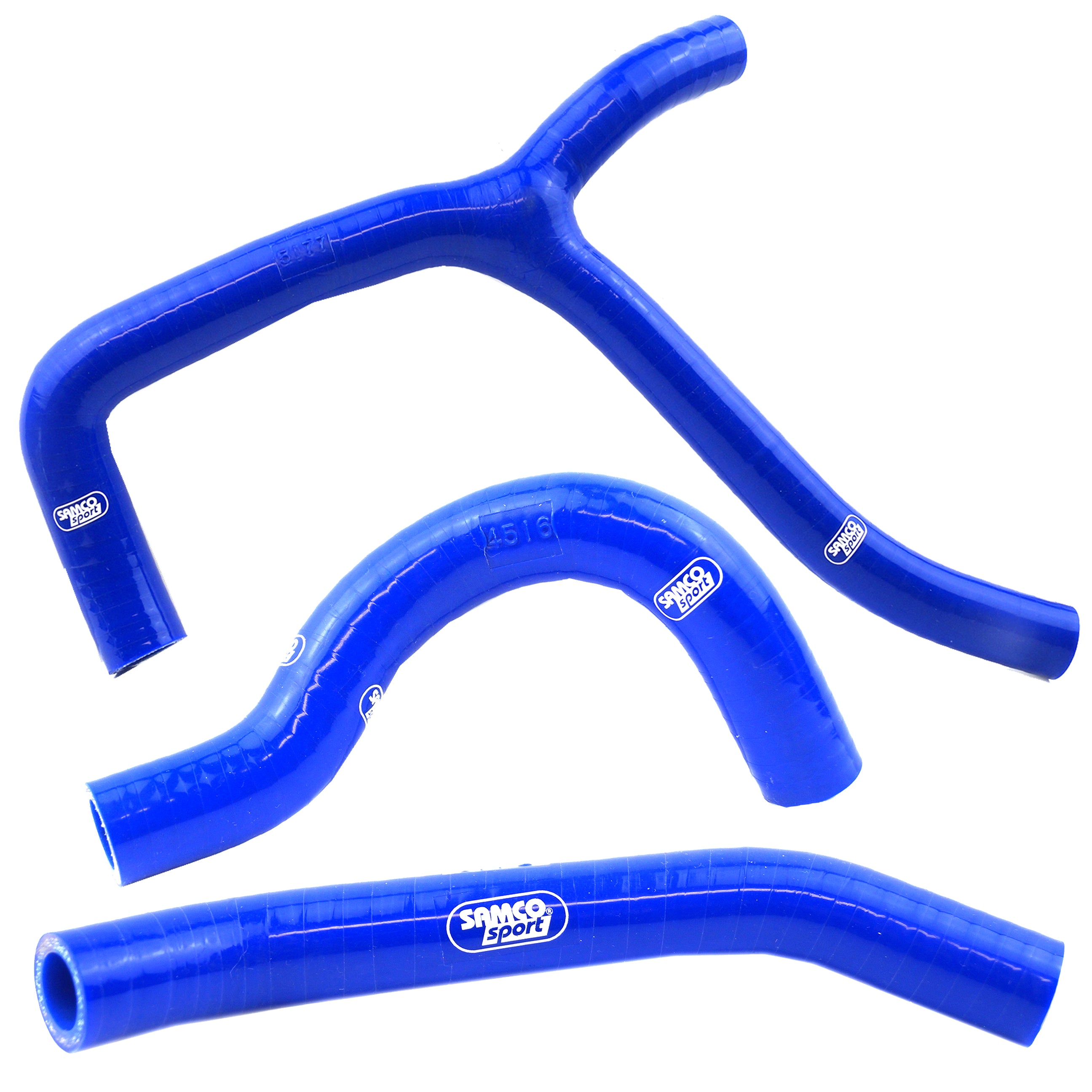 Samco Sport Coolant Hose 3 Piece Kit Blue 16-17 Honda 250 CRF R 'y' Race Design Samco Sport Hon-103-bu