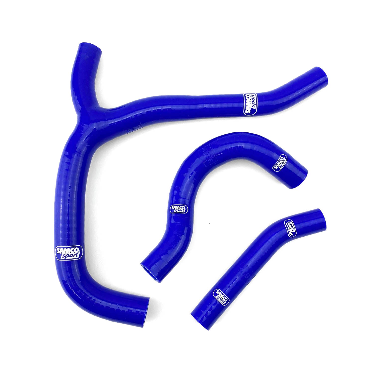 Samco Sport Coolant Hose 3 Piece Kit Blue 14-15 Honda 250 CRF R Samco Sport Hon-87-bu