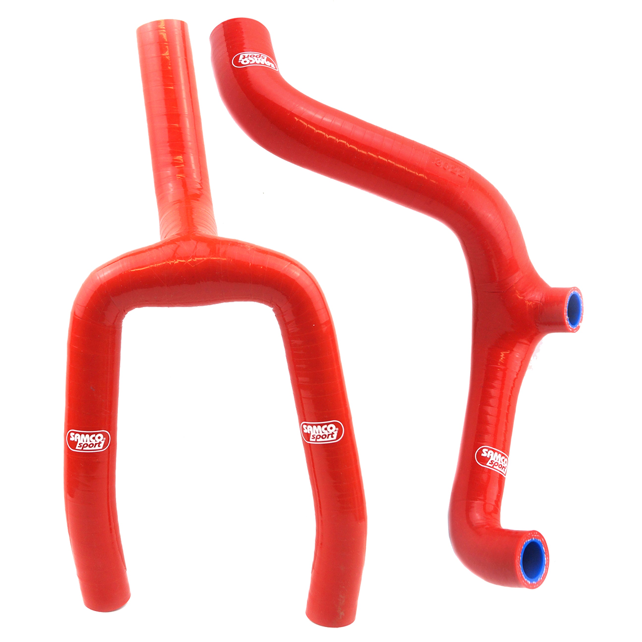 Samco Sport Coolant Hose 2 Piece Kit Red 06-13 Husqvarna 125 CR WR 'y' Race Design Samco Hus-5-rd