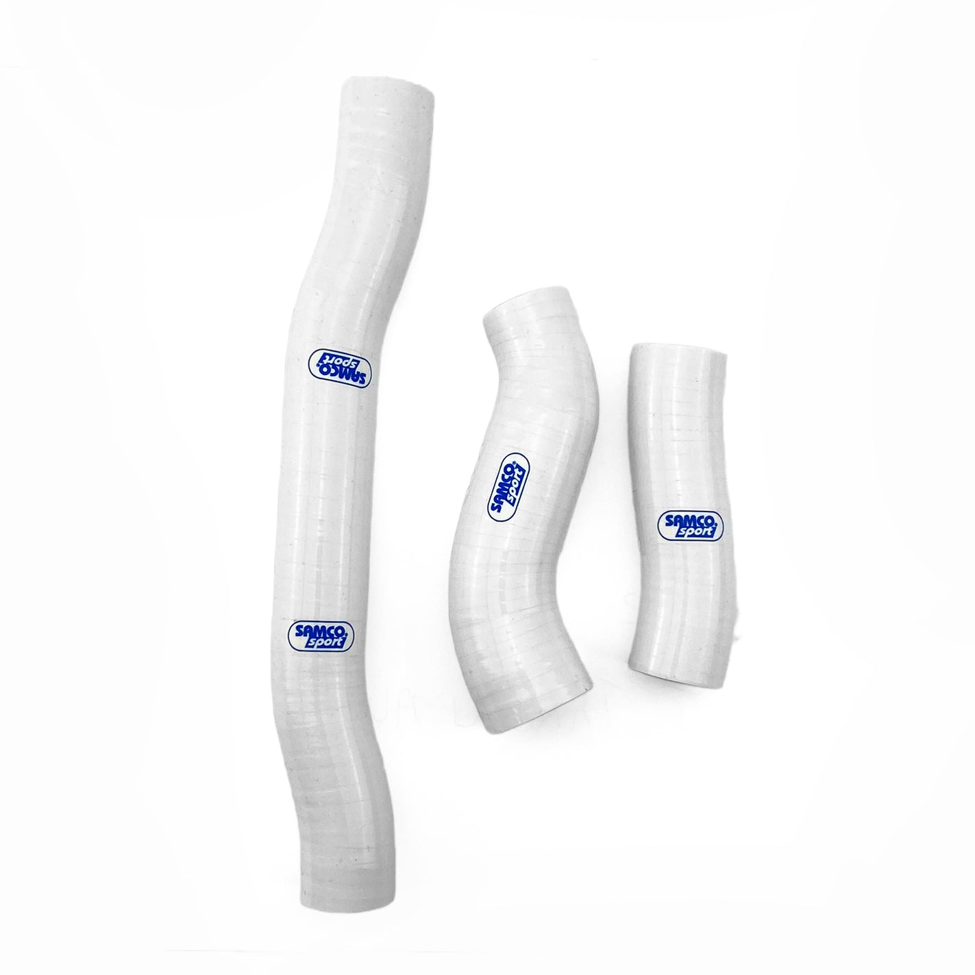 Samco Sport Coolant Hose 3 Piece Kit White 19-23 KTM Husqvarna Gas Gas 250 300 Samco Sport KTM-104-wh