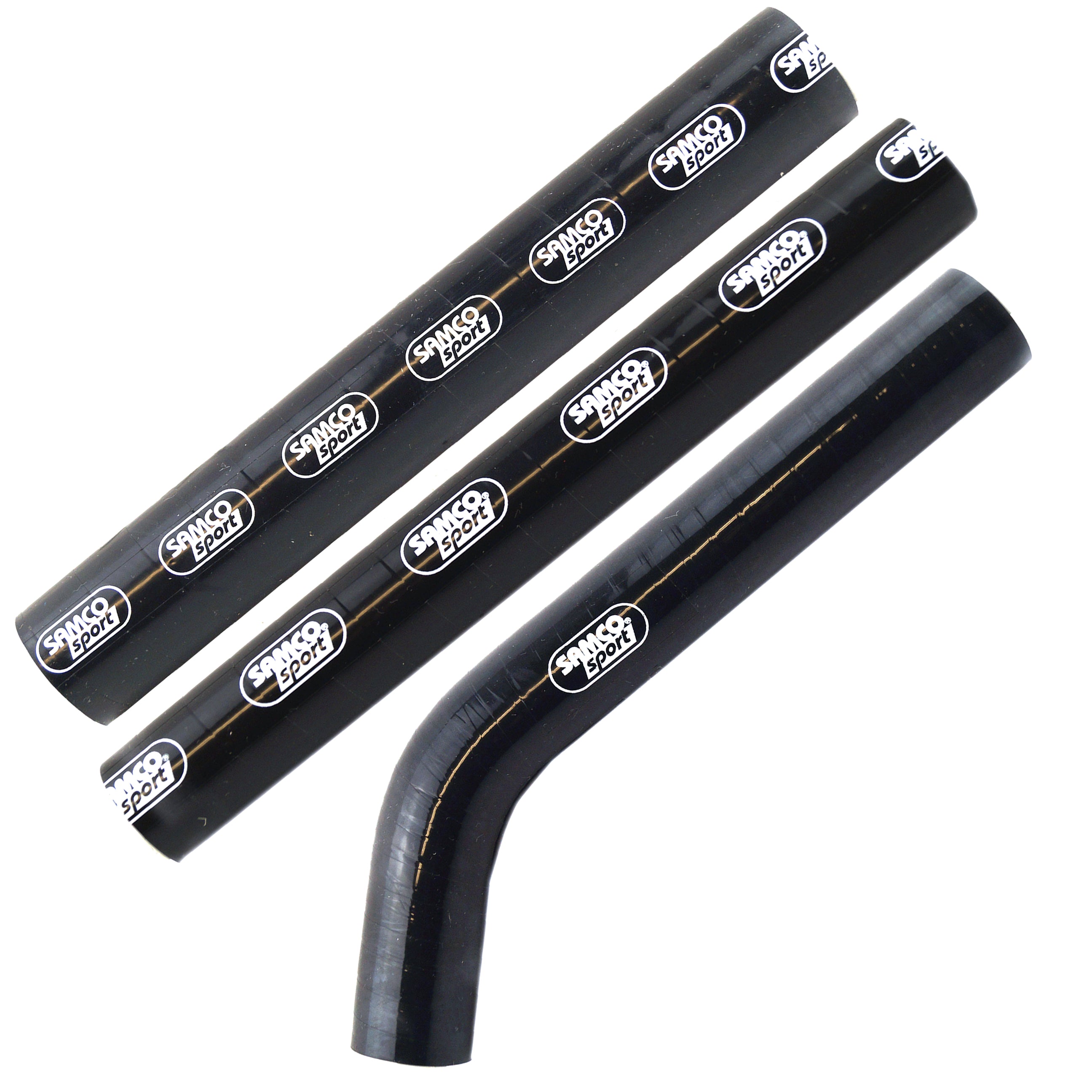 Samco Sport Coolant Hose 3 Piece Kit Black 11-15 KTM Husqvarna 125 150 SX XC Samco Sport KTM-36-bk
