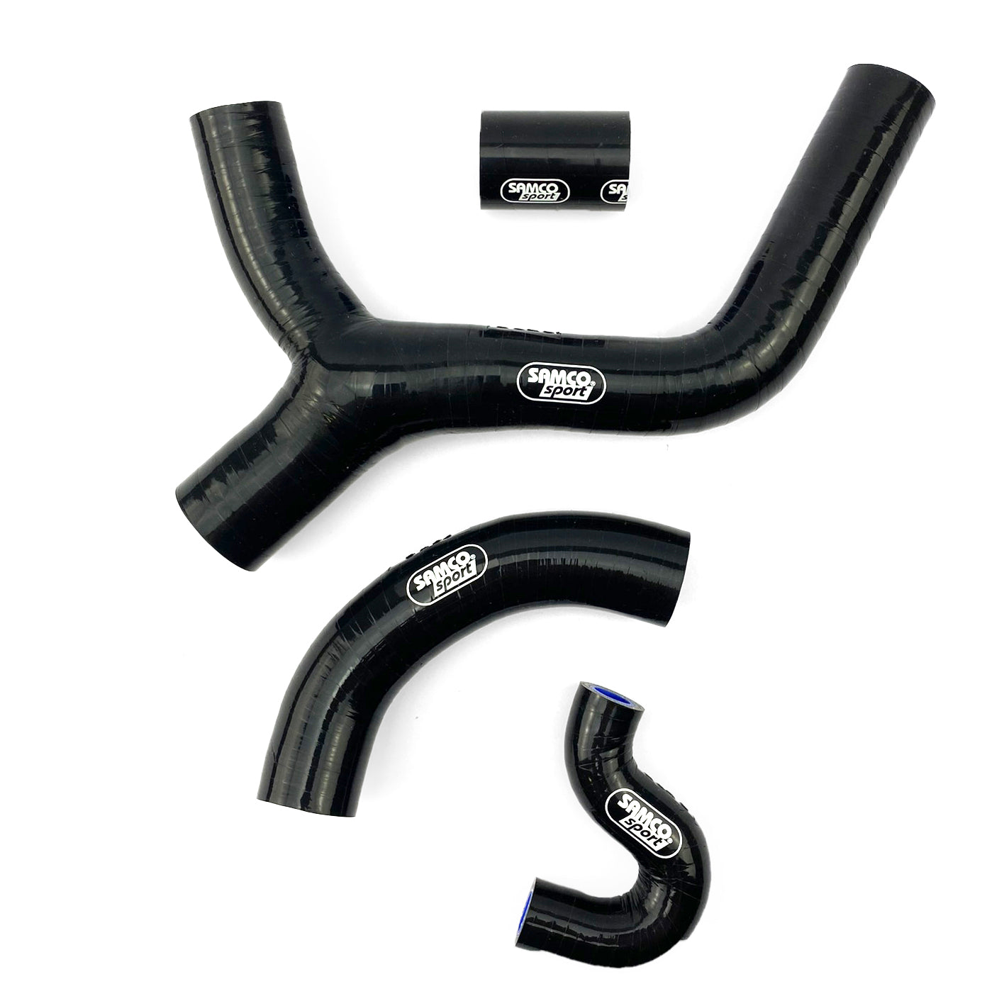 Samco Sport Coolant Hose 4 Piece Kit Black 08-11 KTM 400 450 530 EXC XC-w F R Samco Sport KTM-22 Bk