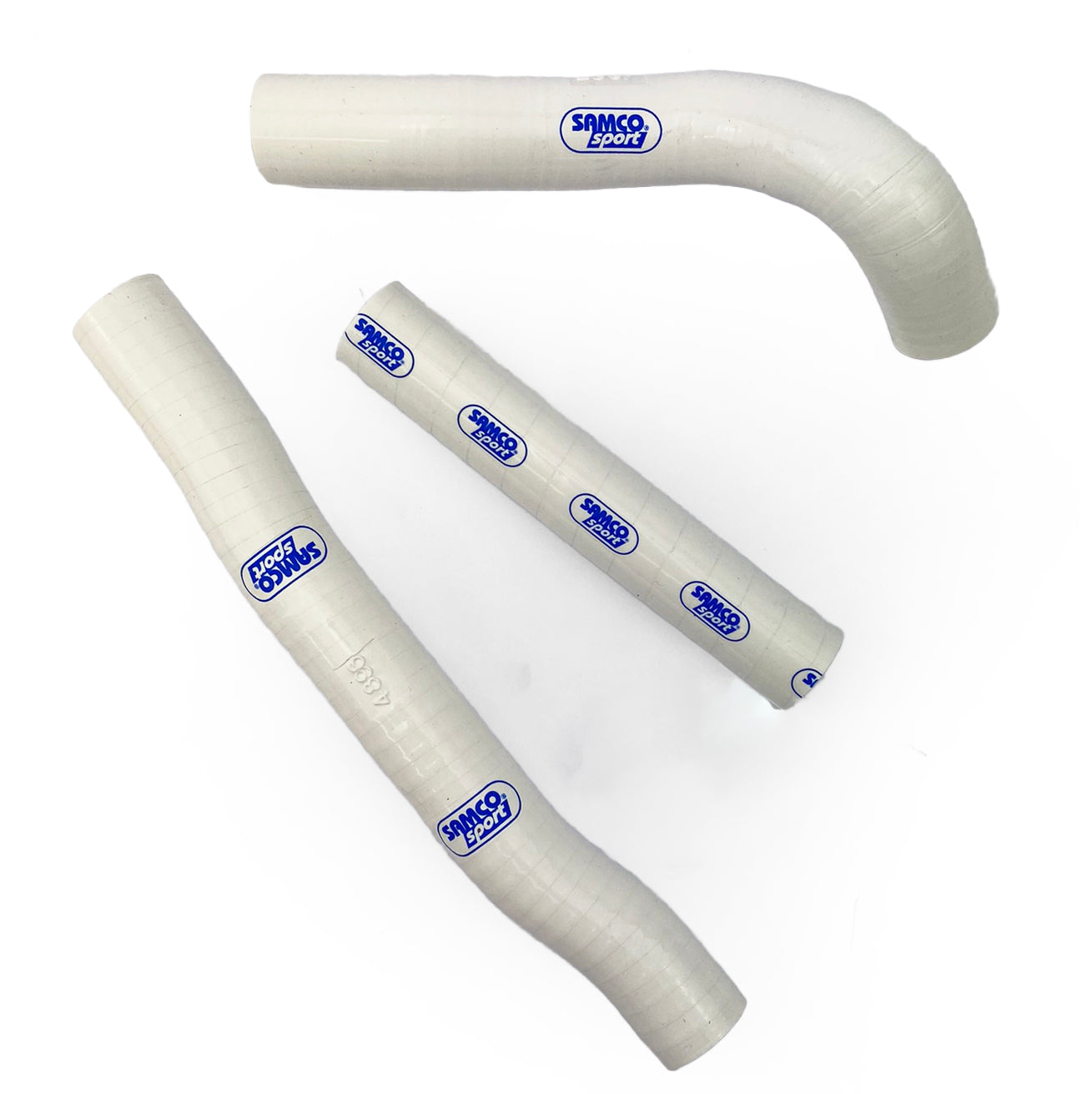 Samco Sport Coolant Hose 3 Piece Kit White 16-19 KTM Husq 125 150 SX XC-w Thermo Bypass Samco KTM-73 Wh