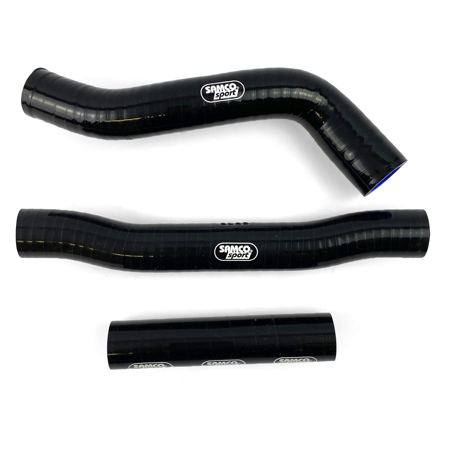 Samco Sport Coolant Hose 3 Piece Kit Black 16-19 KTM Husq 250 350 Thermostat Bypass Samco KTM-80 Bk