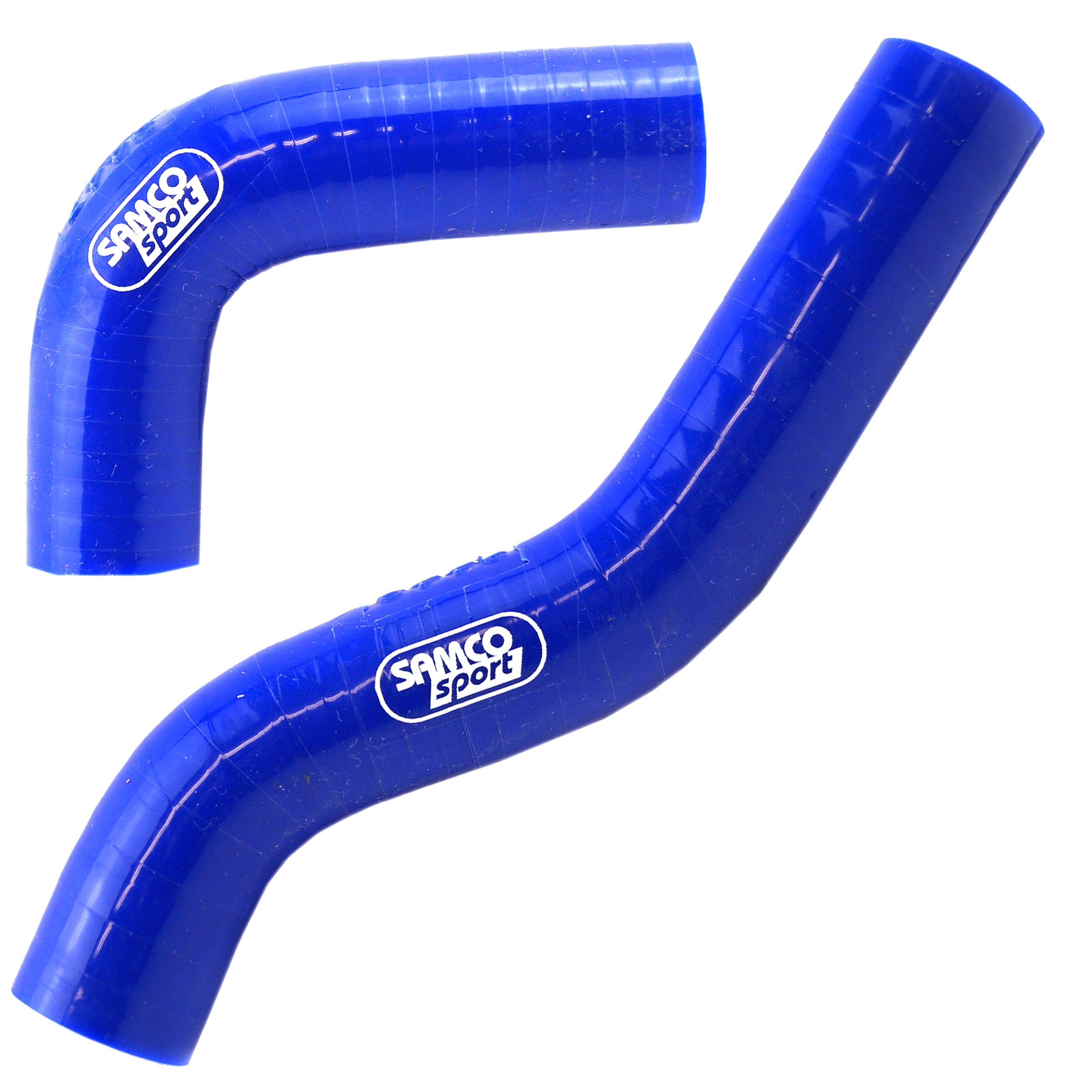 Samco Sport Coolant Hose 2 Piece Kit Blue 10 Sherco 125 250 290 Samco Sport She-1-bu