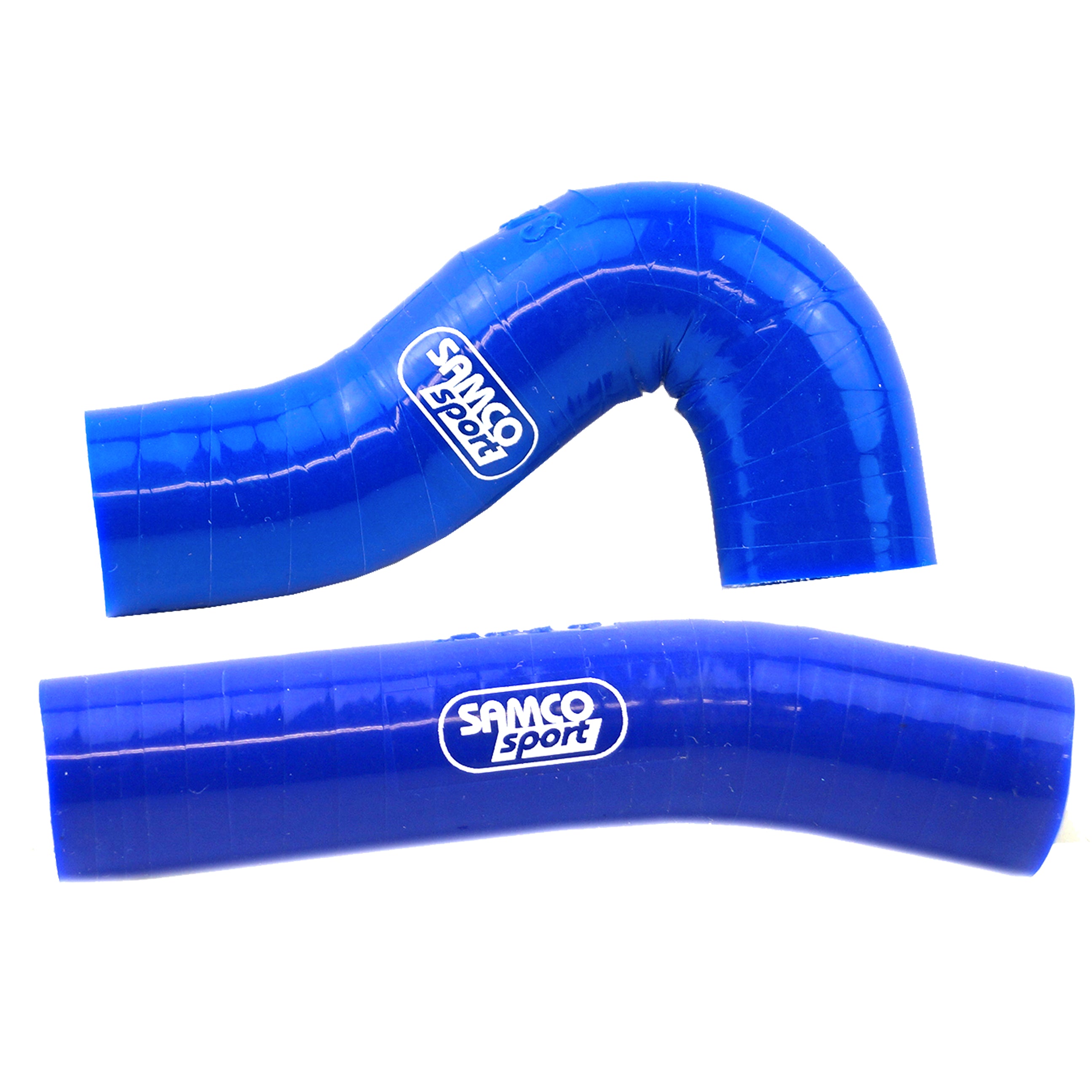 Samco Sport Coolant Hose 2 Piece Kit Blue 12-15 Sherco 125 250 290 2t Samco Sport She-2-bu