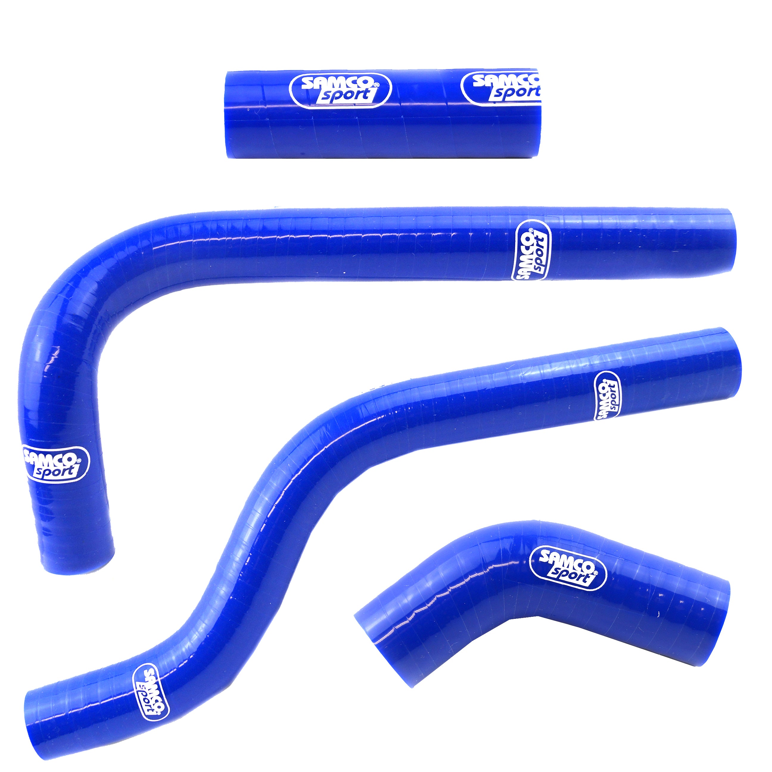 Samco Sport Coolant Hose 4 Piece Kit Blue 05-06 Suzuki 250 RM Z Samco Sport Suz-10-bu