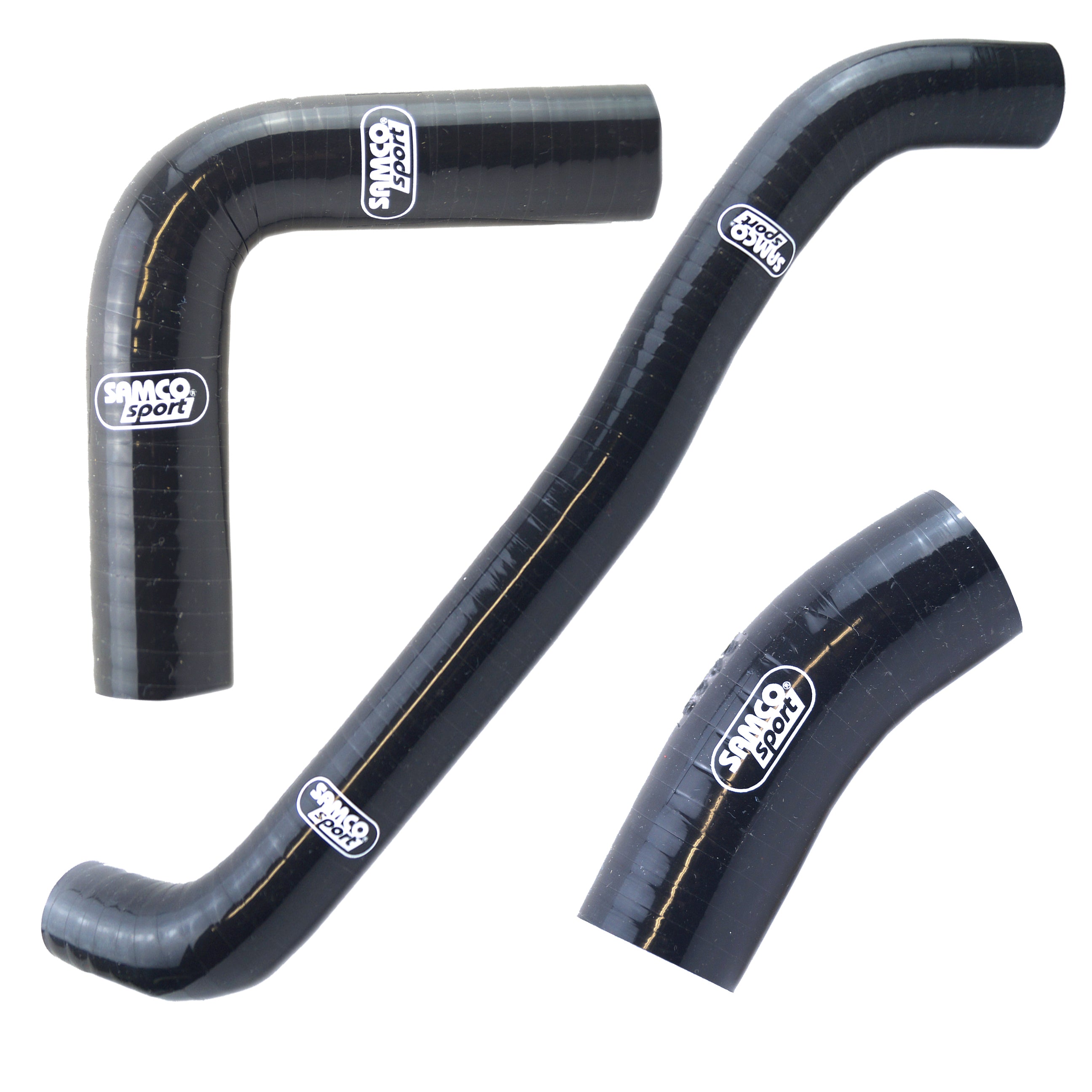 Samco Sport Coolant Hose 3 Piece Kit Black 00-16 Suzuki DR Z 400 S Sm Samco Sport Suz-25-bk