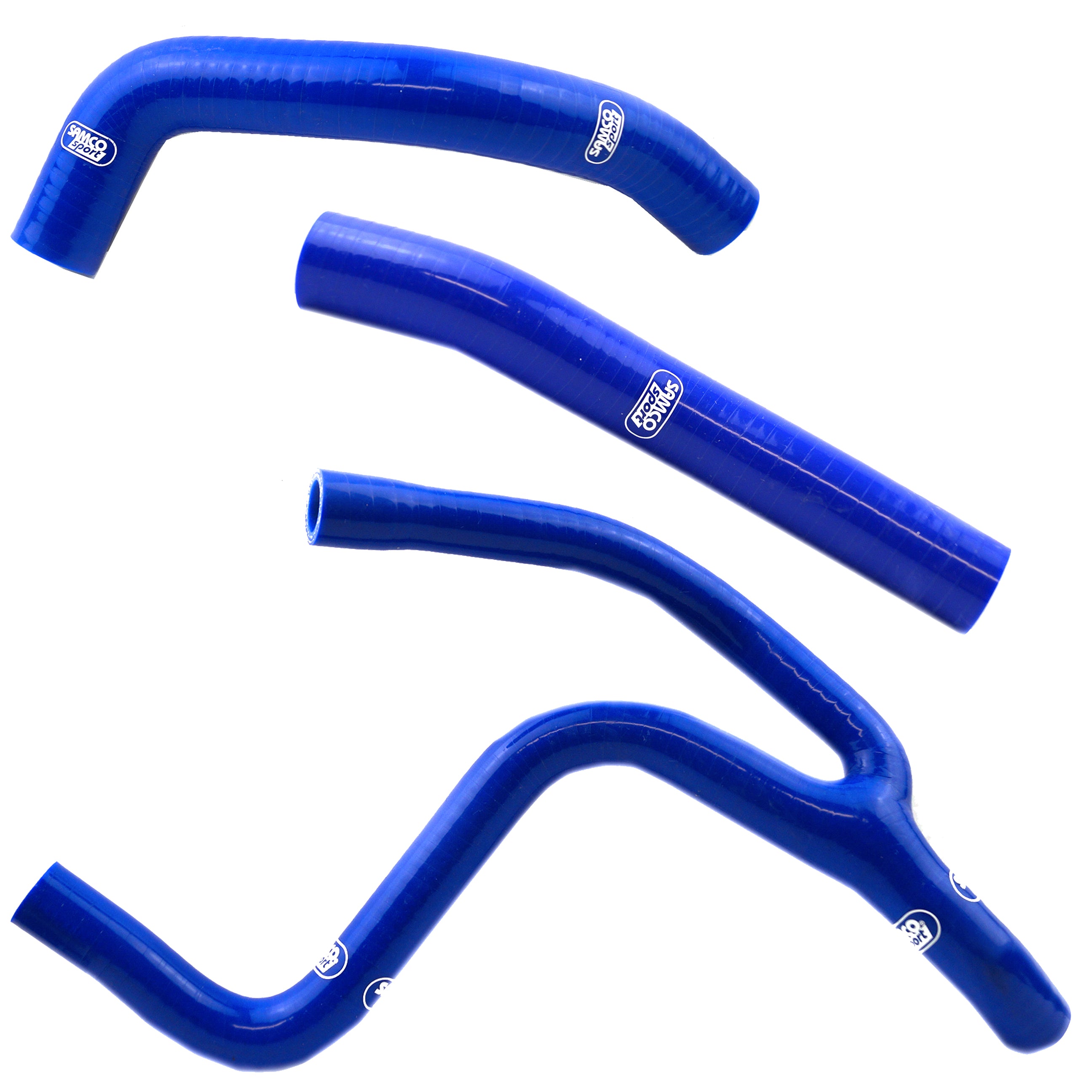 Samco Sport Coolant Hose 3 Piece Kit Blue 11-12 Suzuki 250 RM Z 'y' Race Design Samco Sport Suz-40-bu