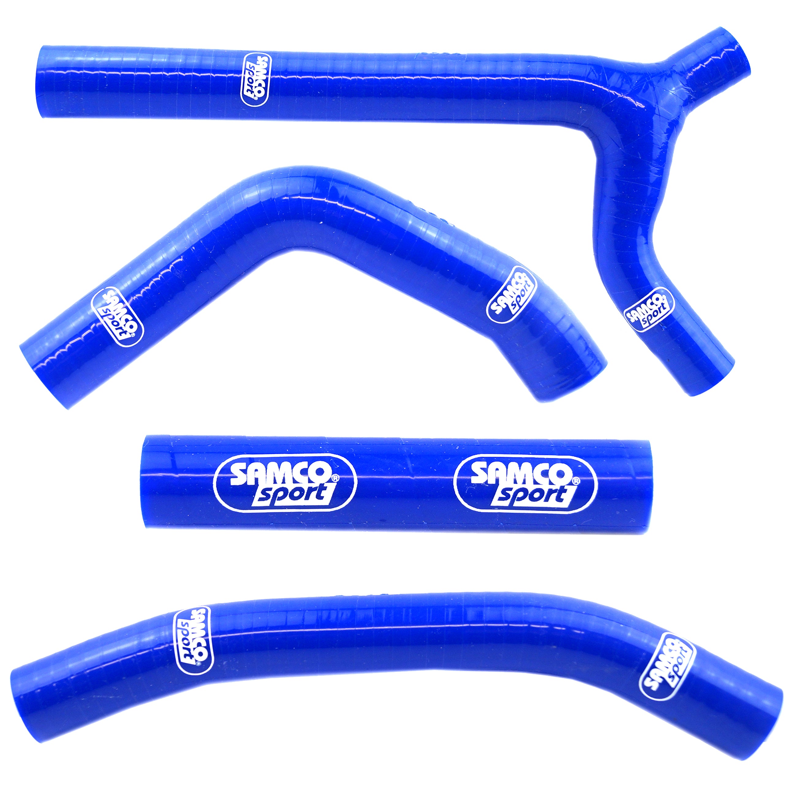 Samco Sport Coolant Hose 4 Piece Kit Blue 93-95 Suzuki 250 RM Samco Sport Suz-56-bu