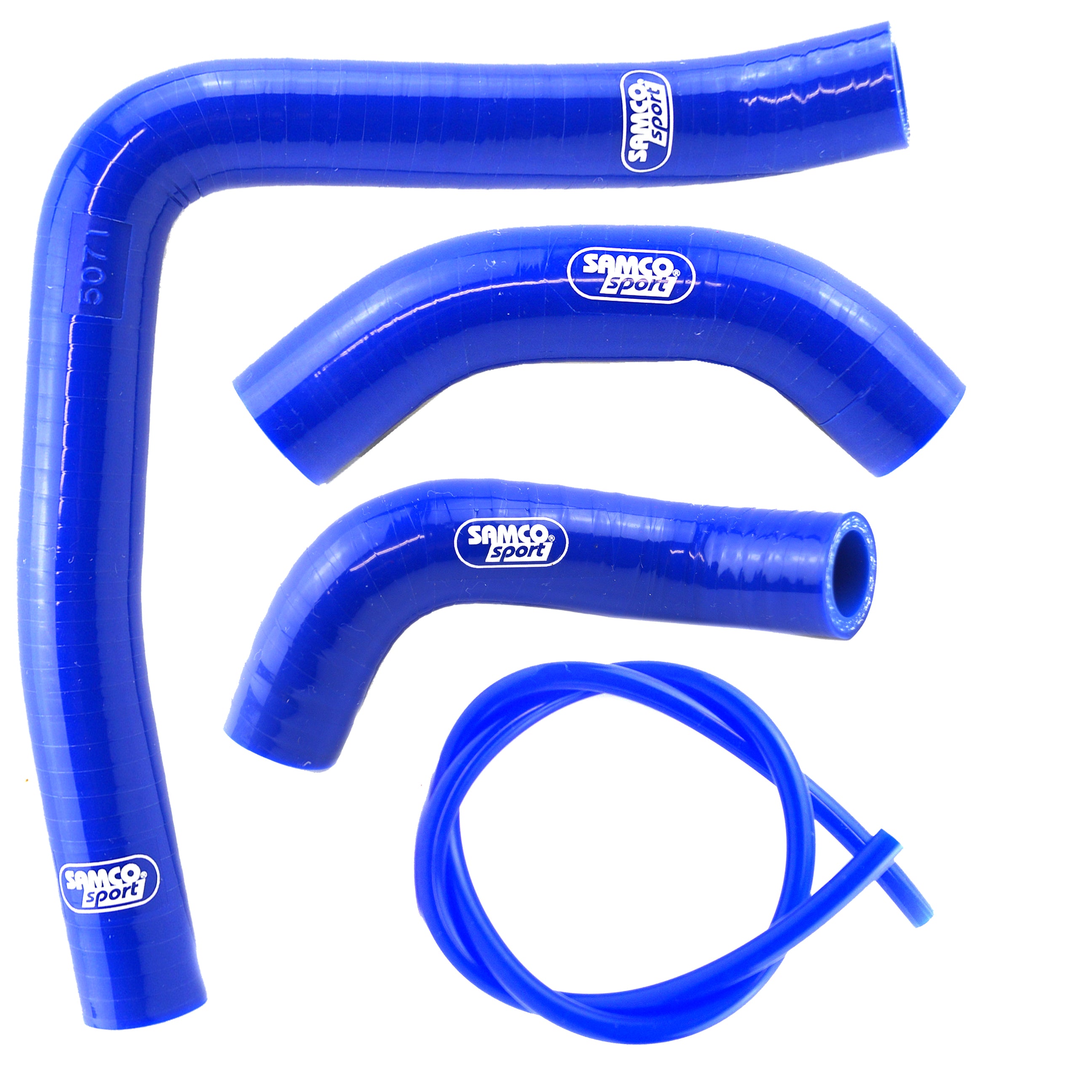 Samco Sport Coolant Hose 4 Piece Kit Blue 86-87 Suzuki 250 RM Samco Sport Suz-58-bu