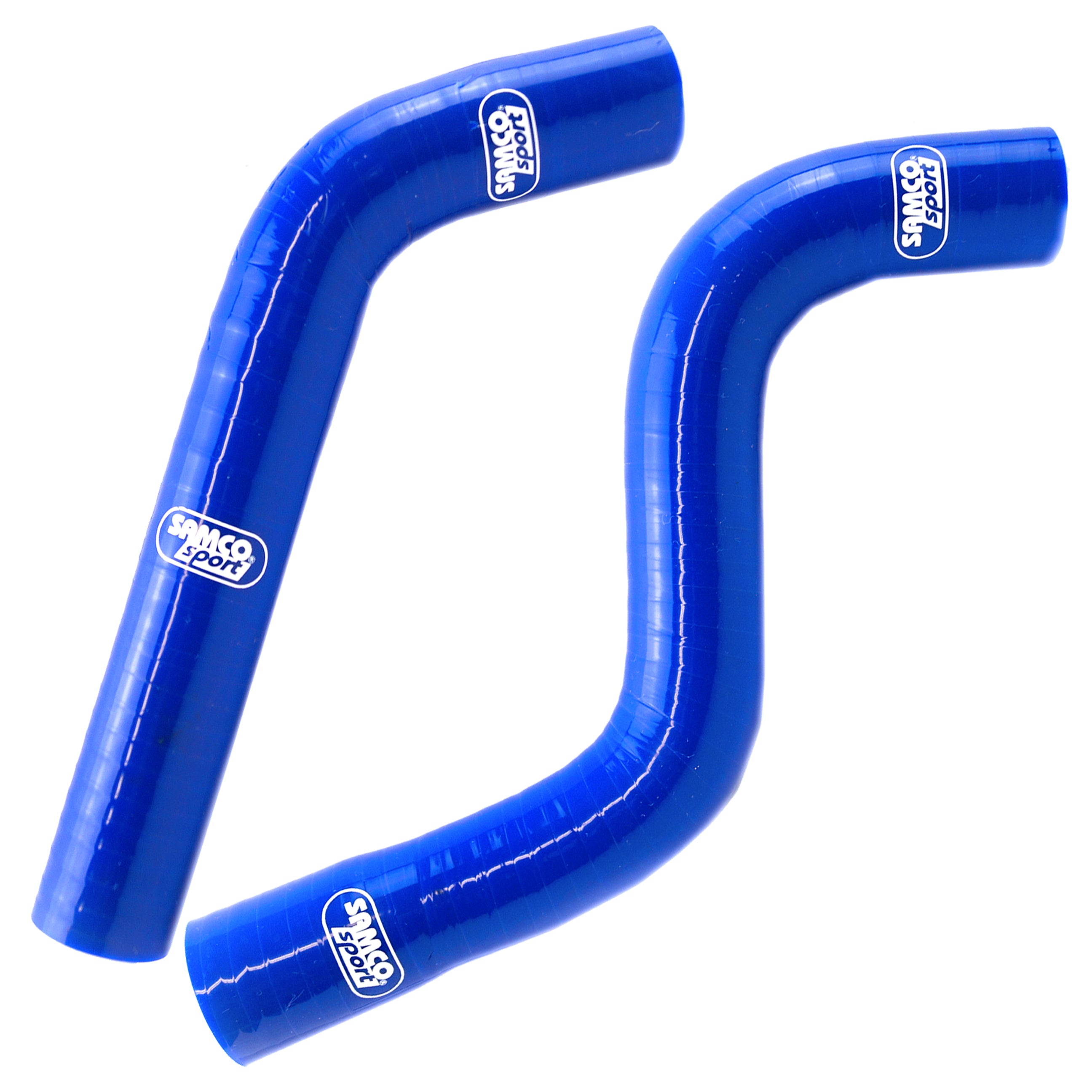 Samco Sport Coolant Hose 2 Piece Kit Blue 09-13 Yamaha 450 Yfz Yfm R Samco Sport Yam-42-bu