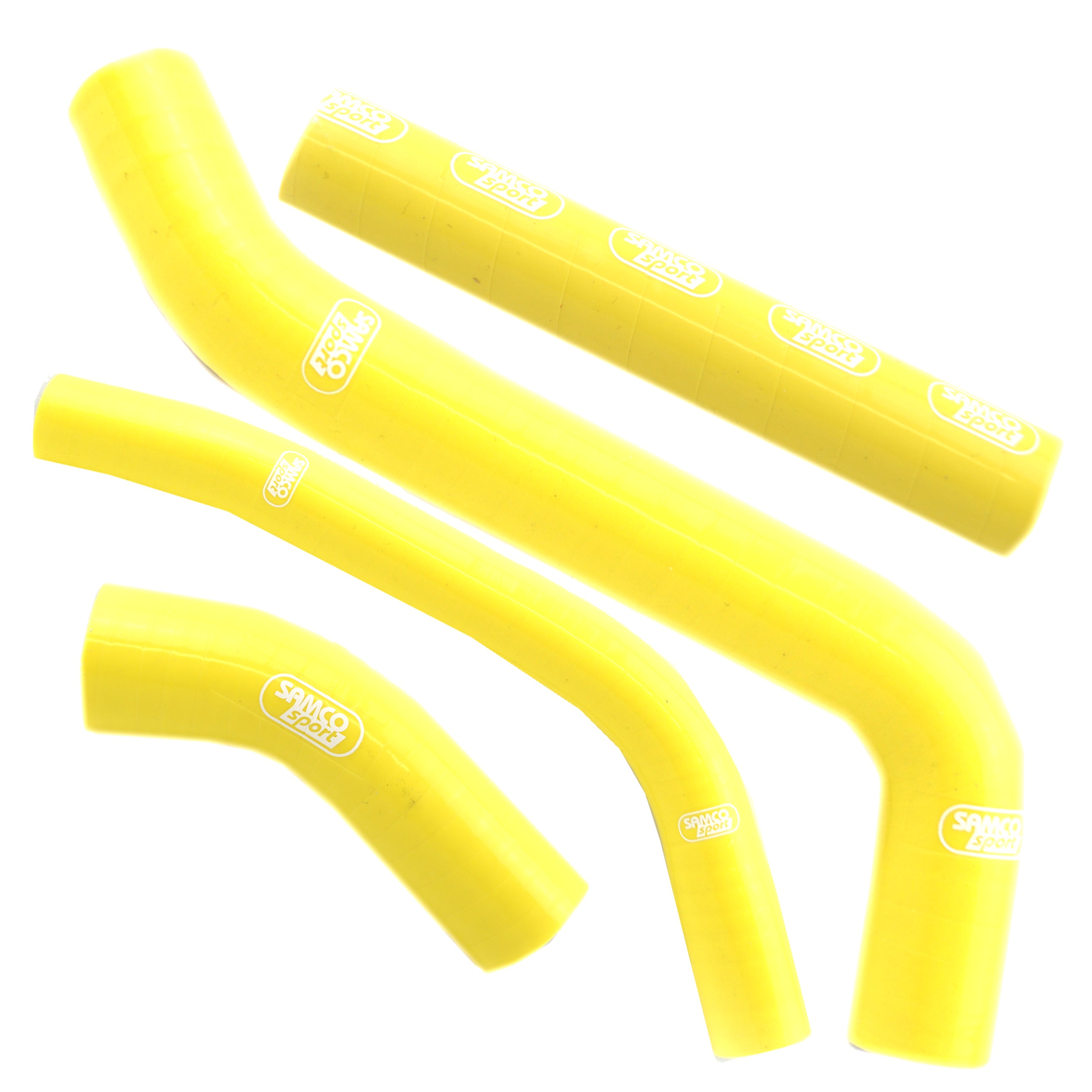 Samco Sport Coolant Hose 4 Piece Kit Yellow 10-13 Yamaha 450 YZ F Samco Sport Yam-47-ye