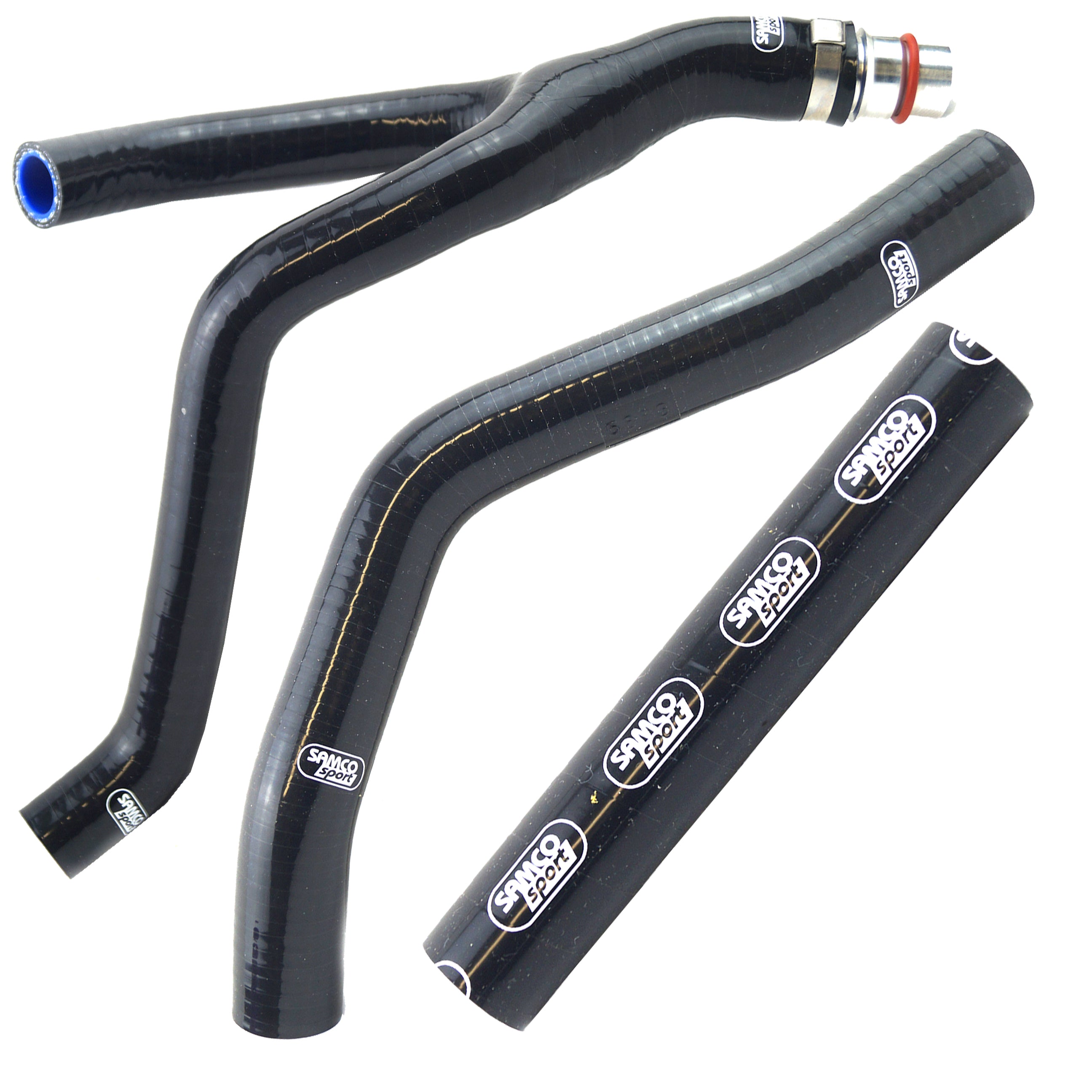 Samco Sport Coolant Hose 3 Piece Kit Black Yamaha 250 WR YZ F 'y' Race Design Samco Sport Yam-92-bk