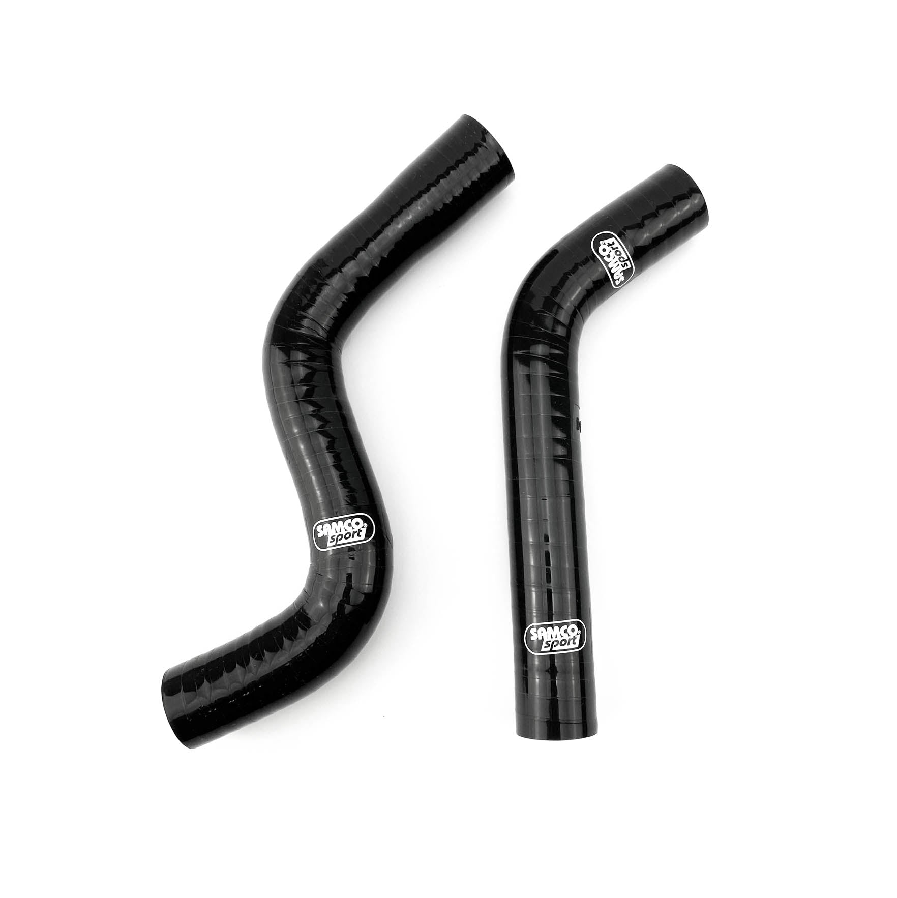 Samco Sport Coolant Hose 2 Piece Kit Black 09-13 Yamaha 450 Yfz Yfm R Samco Sport Yam-42-bk