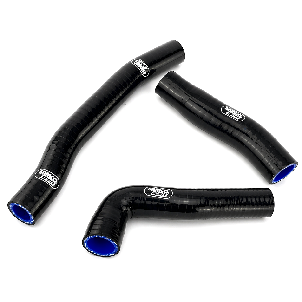 Samco Sport Coolant Hose 3 Piece Kit Black 2020-2023 Husq KTM 150 EXC XC-W Tpi Thermo Bypass Samco KTM-121-Bk