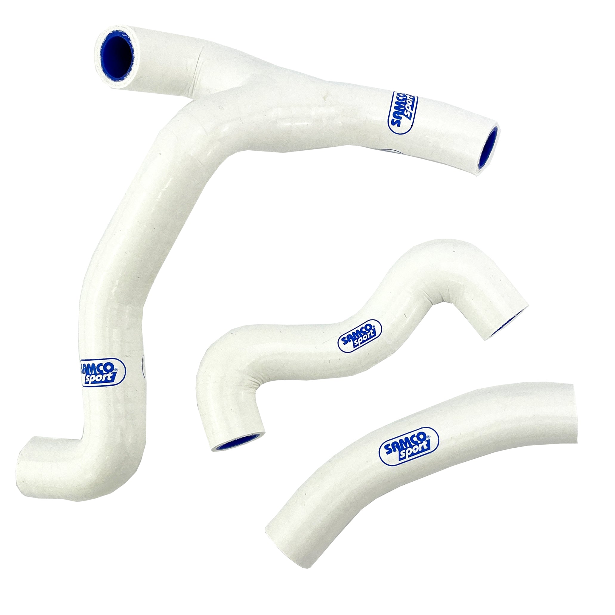 Samco Sport Coolant Hose 3 Piece Kit White 12-23 Gas Gas Husqvarna KTM 50 Samco Sport KTM-45-WH
