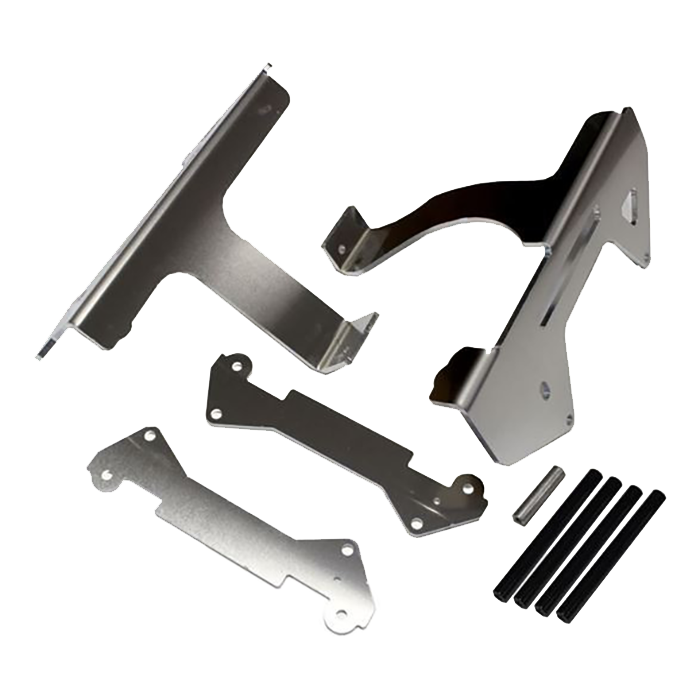 AXP Radiator Braces SE250/300 Factory 19-22  Blue