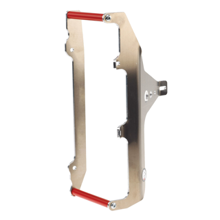 AXP Radiator Braces CRF450R/RX 17-20  Black