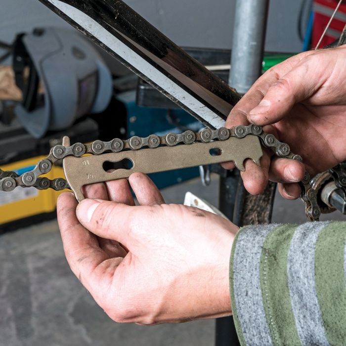 Silverline Tools Bicycle Chain Wear Indicator 0.75 & 1.0% Wear