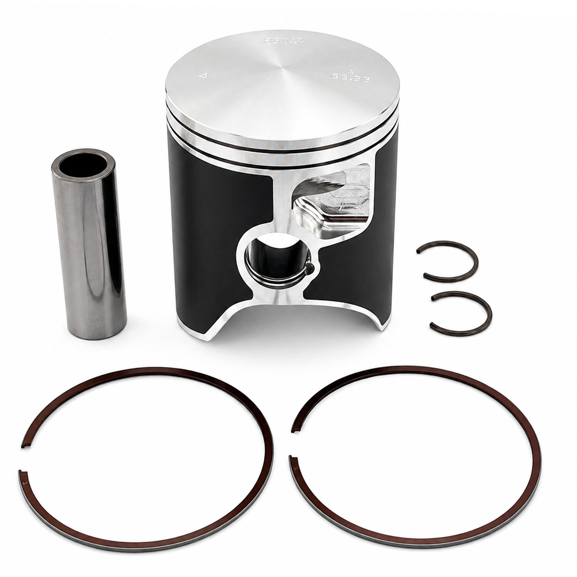 Vertex Piston Kit Vertex 66.40mm D Tm Racing MX/EN/SM 250 Fi 2019-26, Vertex 24616D