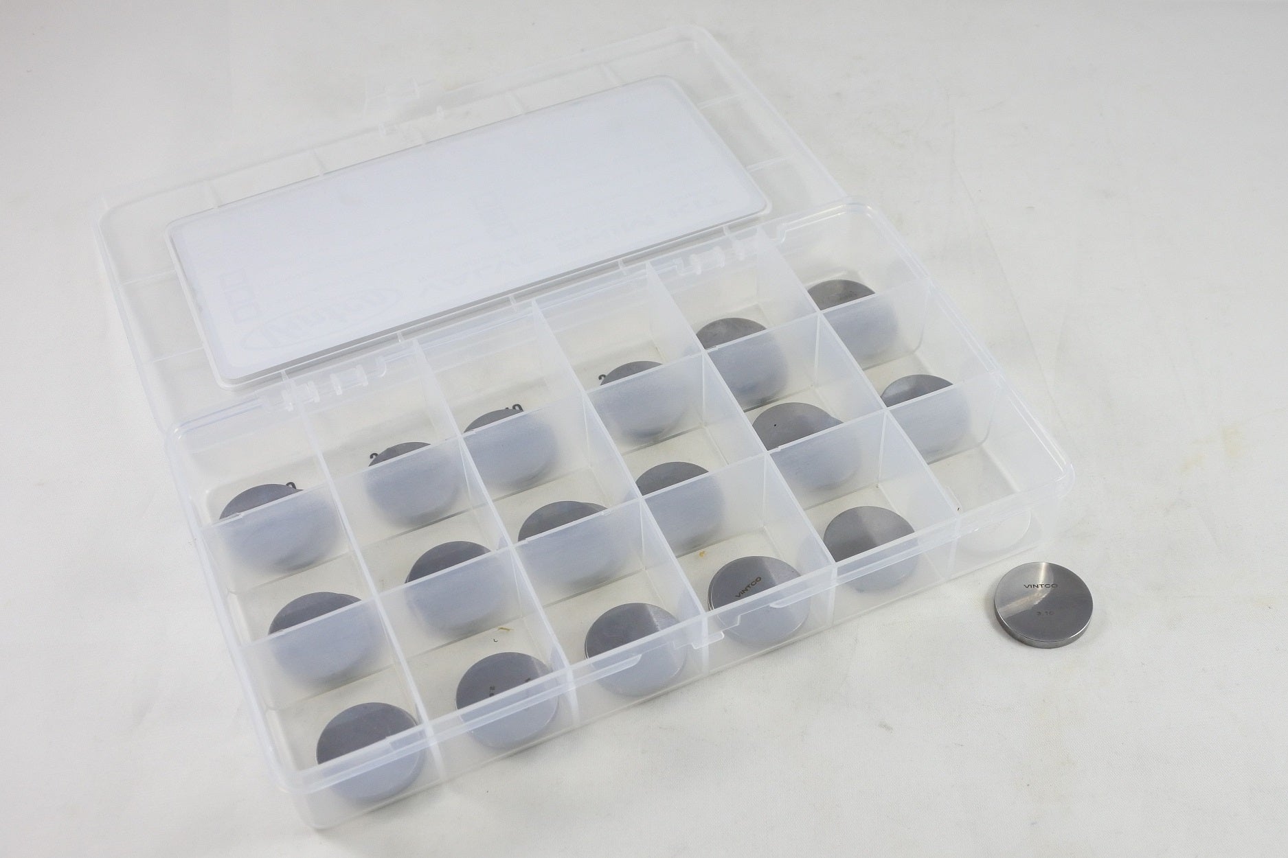 Vintco Valve Shim Kit 25mm 2PCS Each Size 2.30-3.10mm 0.05mm Increments 25SHIMKIT