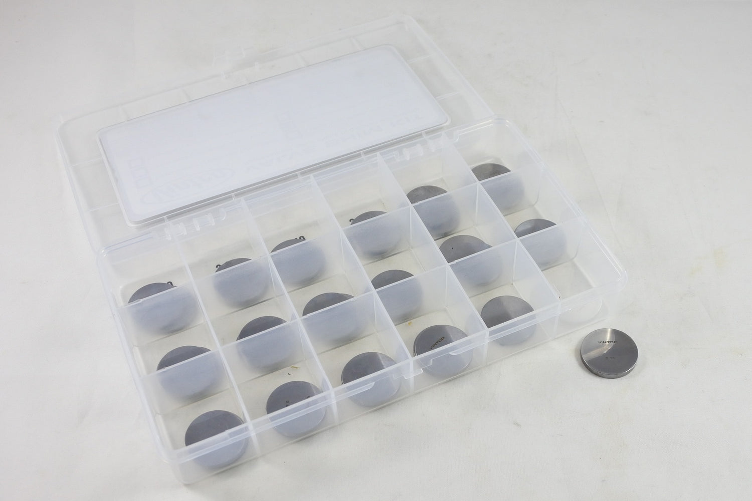 Vintco Valve Shim Kit 25mm 2PCS Each Size 2.30-3.10mm 0.05mm Increments 25SHIMKIT