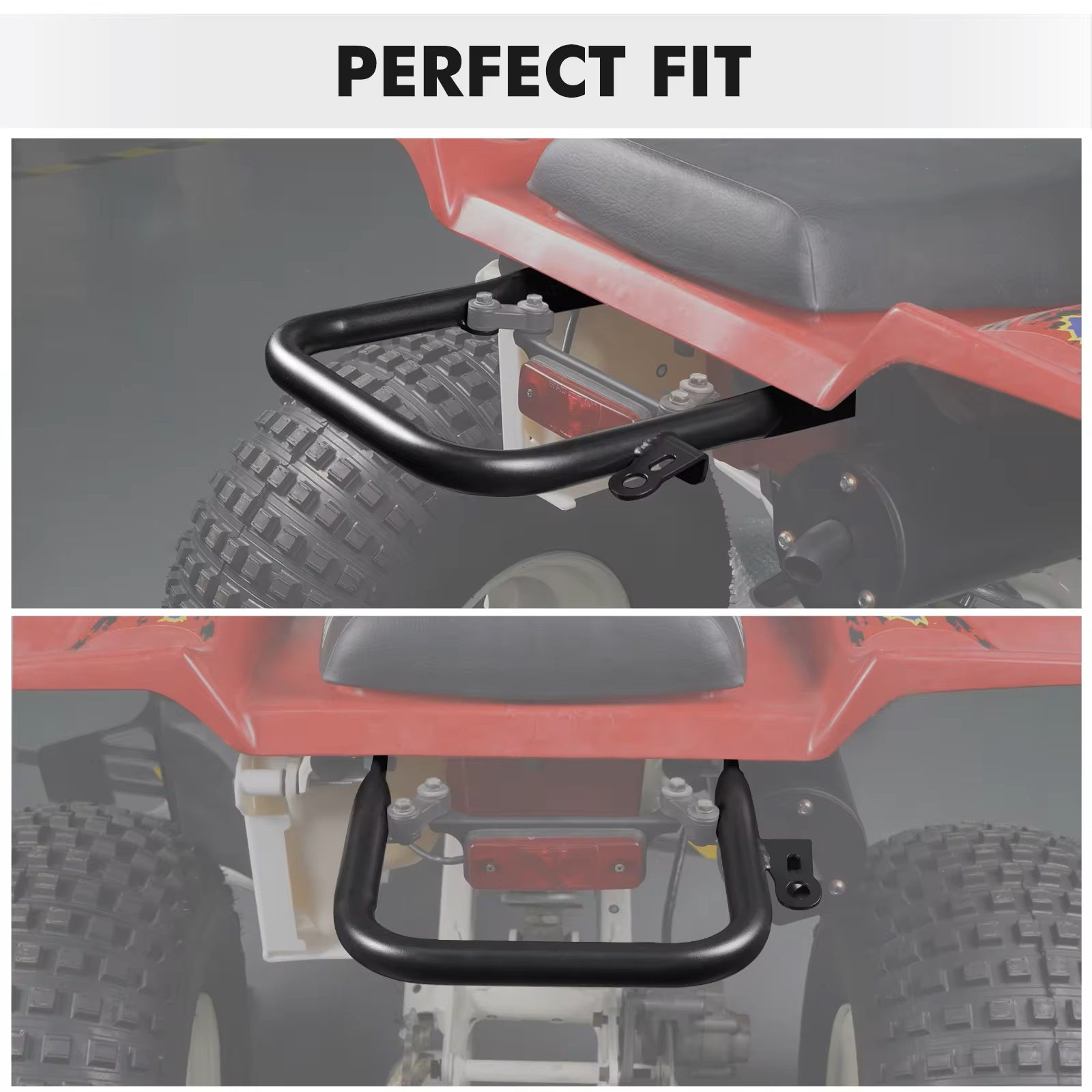 Dirt Racing Rear Grab Rail Steel Blaster Yamaha YFS200 5kj-2845r-00-00 5kj-2845r-30-00