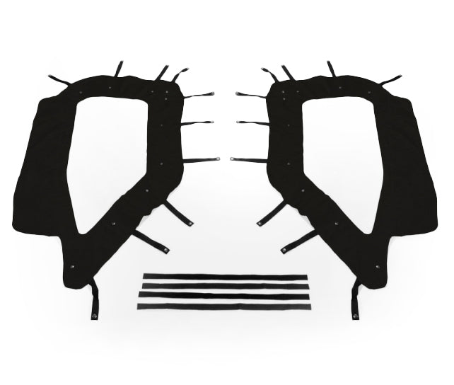 Dirt Racing Polaris RZR Soft Cab Window Set Safety Most Models 2015-2022