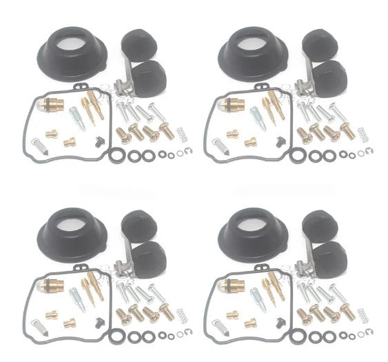 Dirt Racing Carburetor Rebuild Kit with Floats + Diaphragm Yamaha Xvz1300 5dm-14940-00-00 4sv-14985-00-00