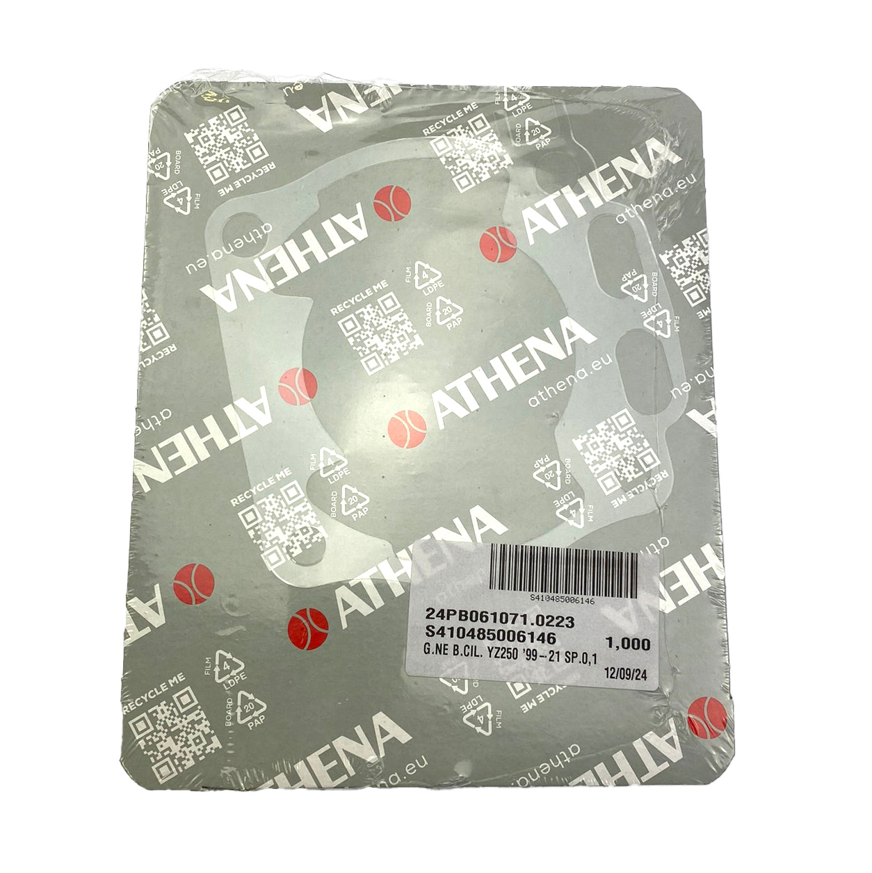 Athena Gasket Base 99-25 YZ250 0.10, Athena S410485006146