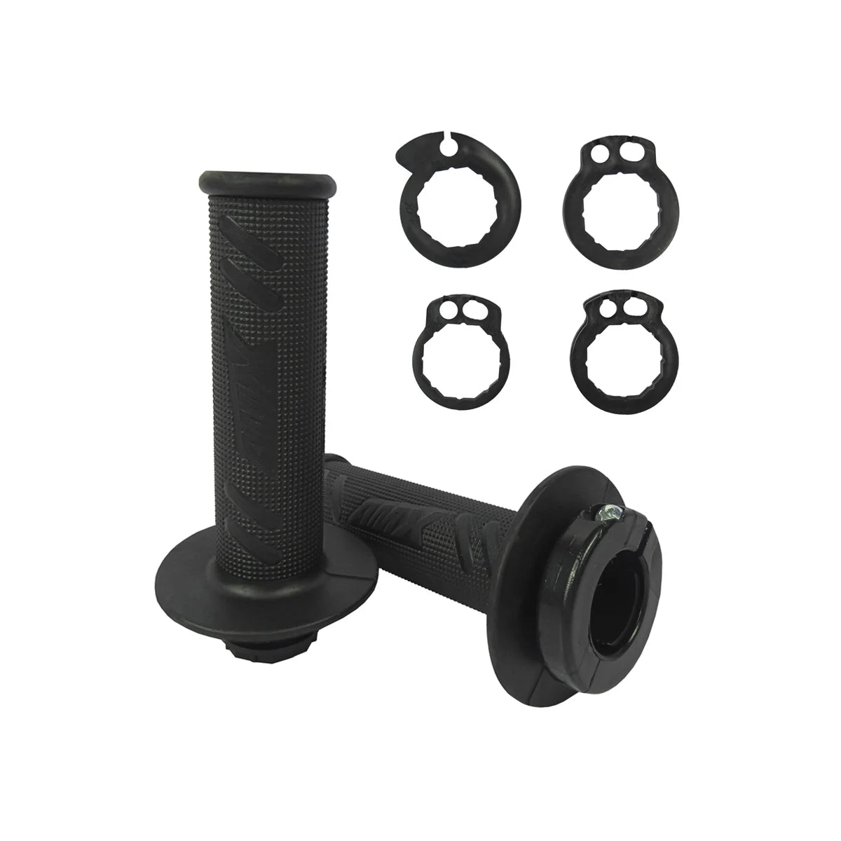 AMX Lock-On Pro Grips - Honda Fitment - Black/Black