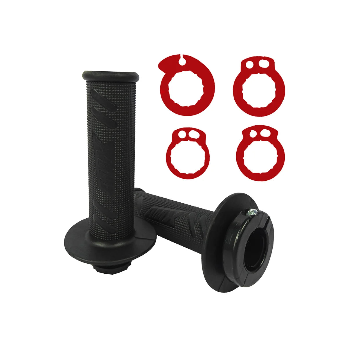 AMX Lock-On Lite Grips - Honda Fitment - Black/Black