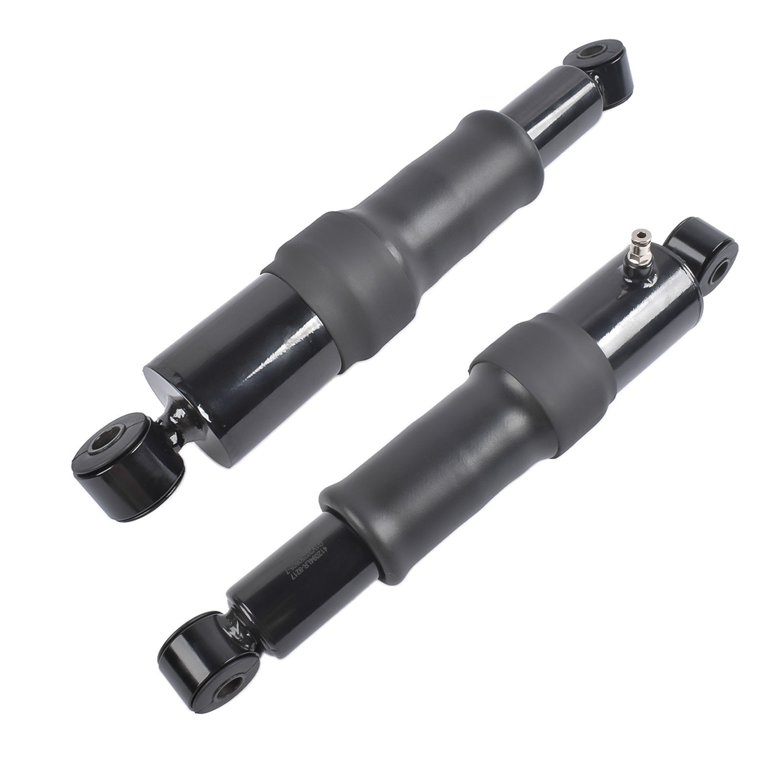 Dirt Racing Rear Air Ride Shock Pair 80-21 HARLEY-DAVIDSON Touring Bagger Glide King Cvo DA-SRD747-PR
