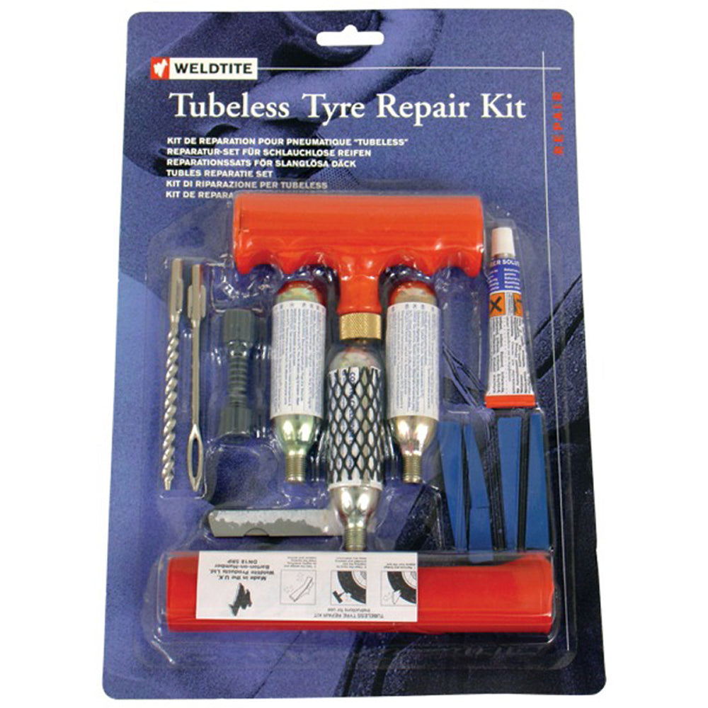Weldtite Tubeless Tyre Repair Kit (01010)