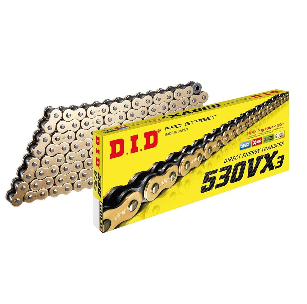 D.I.D Chain Did 530vx X-ring Gb Chain 122l Zj Did530vxgb122