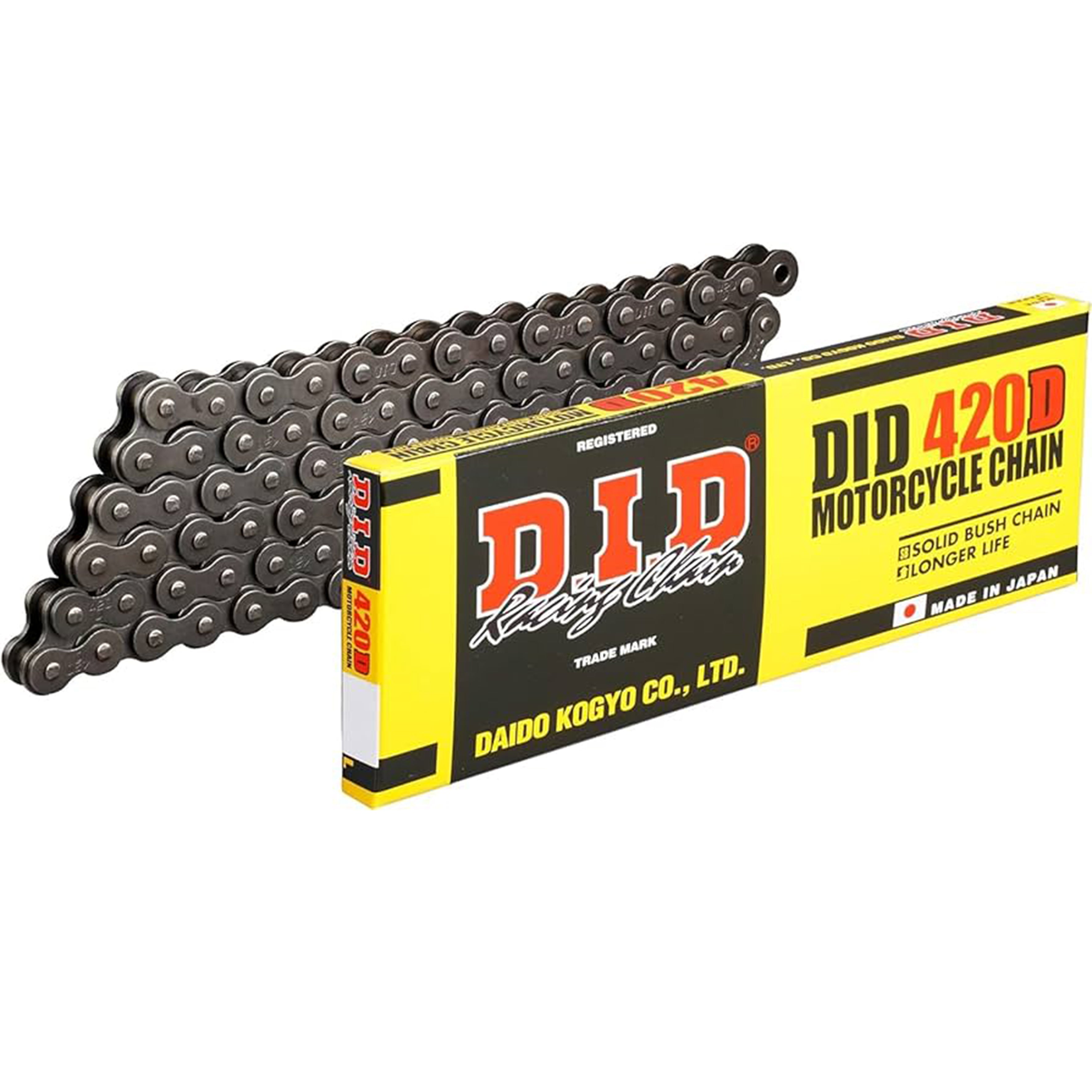 D.I.D Chain Did 420d Chain 100l Black (rj) Did420d100