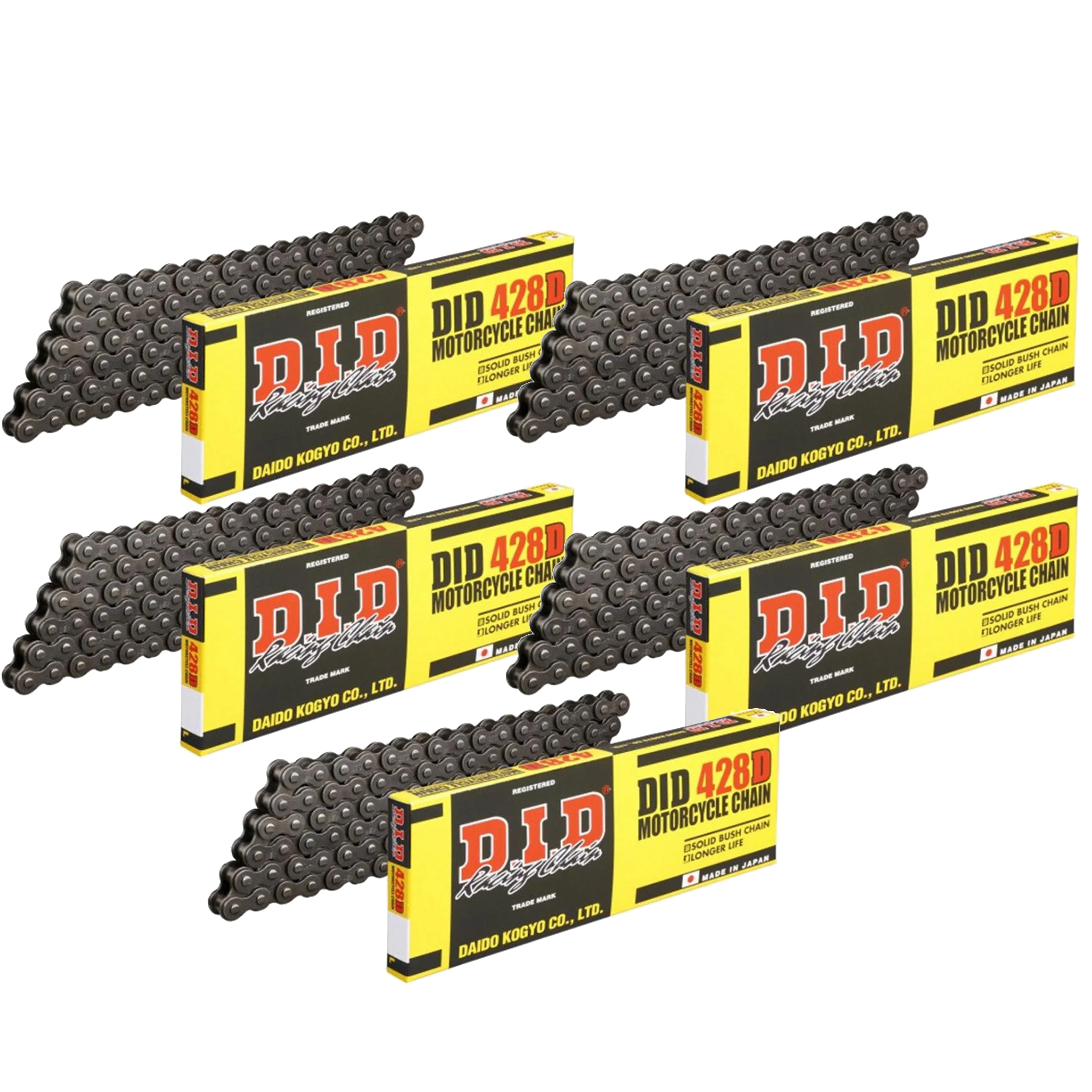 D.I.D Chain Did 428d Chain Black 600l 25ft, Did 428d X 600l (25ft), Did428d600