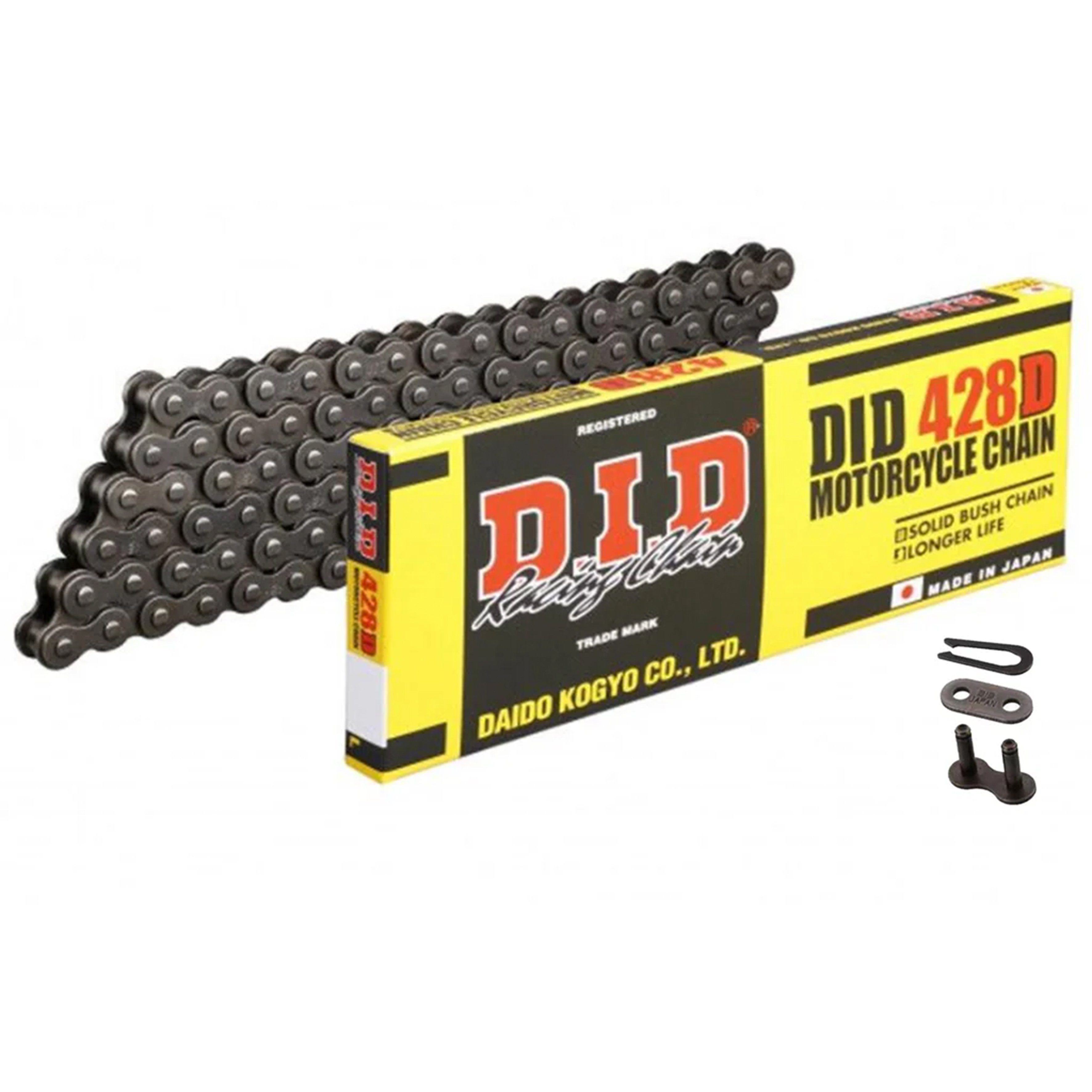 D.I.D Chain Did 428d [rj] Chain 134l Black 3010374, Did428d134