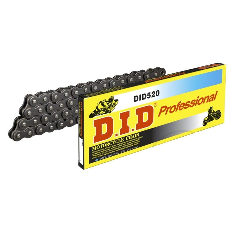 D.I.D Chain Did 520 Chain 120l Black, Did520120, 30-892.120.bk, 3010960