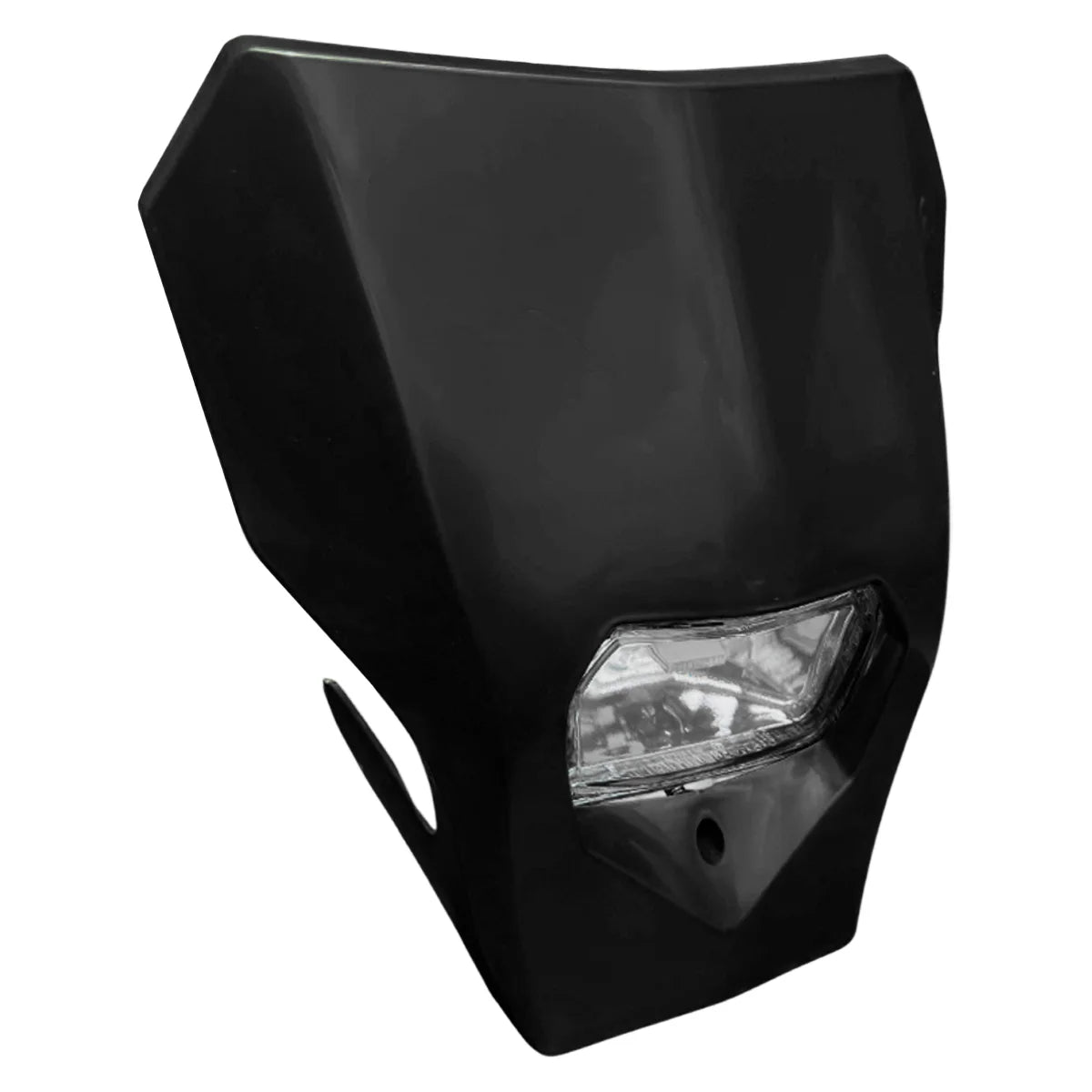 AMX Headlight Assembly - Kawasaki KX250F 2021-on / KX450F 2019-on / KLX300R 2024-on - Black