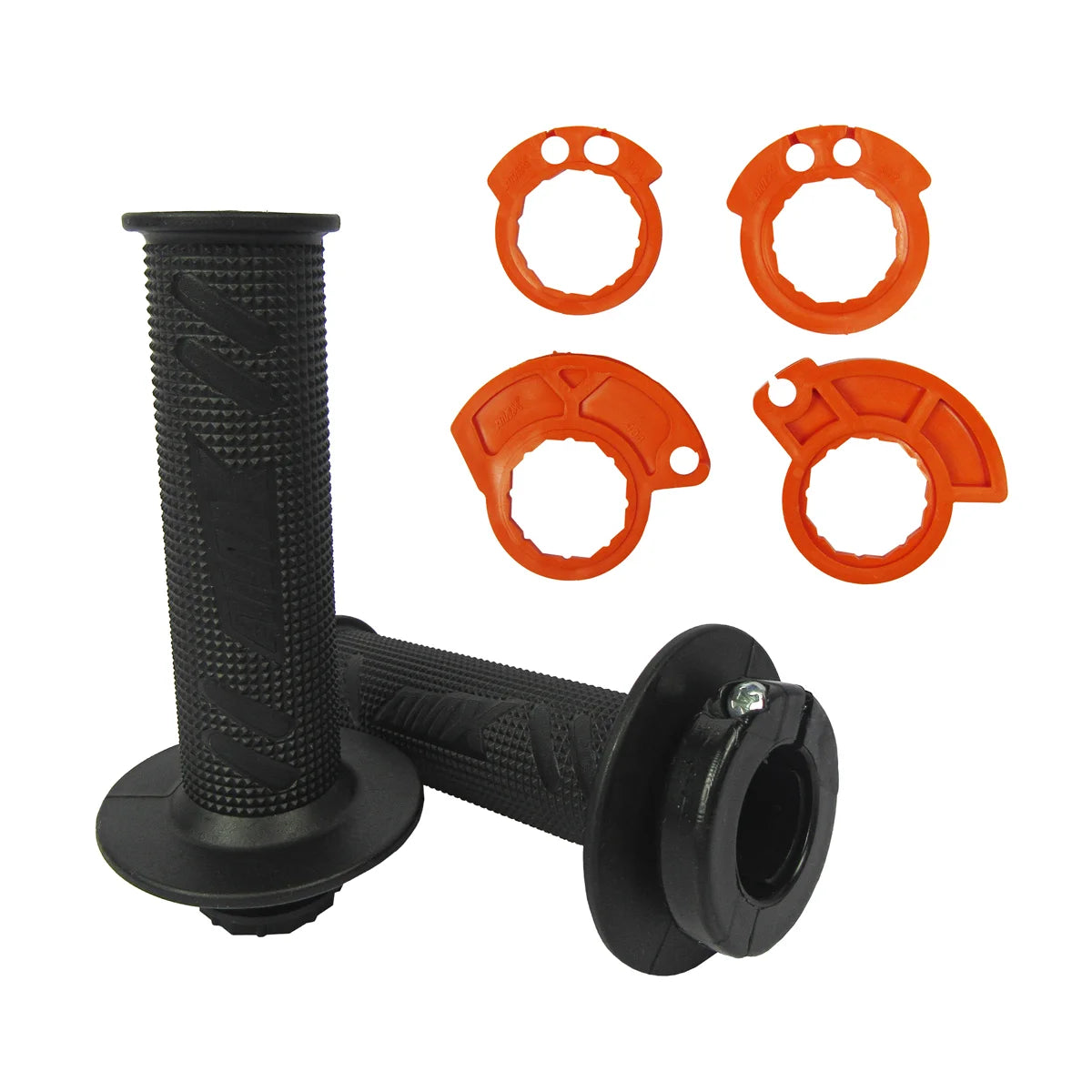 AMX Lock-On Pro Grips - KTM Husqvarna Beta GasGas Fitment - Black/Black
