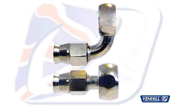 Venhill BANJO EXTENDED NECK 90', SUIT 600-03 HOSE FITTING BUILDALINE VENHILL 3/10084C