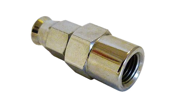 Venhill 3/8 Unf Female Convex 600-03 Brake Hose End Chrome Venhill 3/20375fhc Buildaline