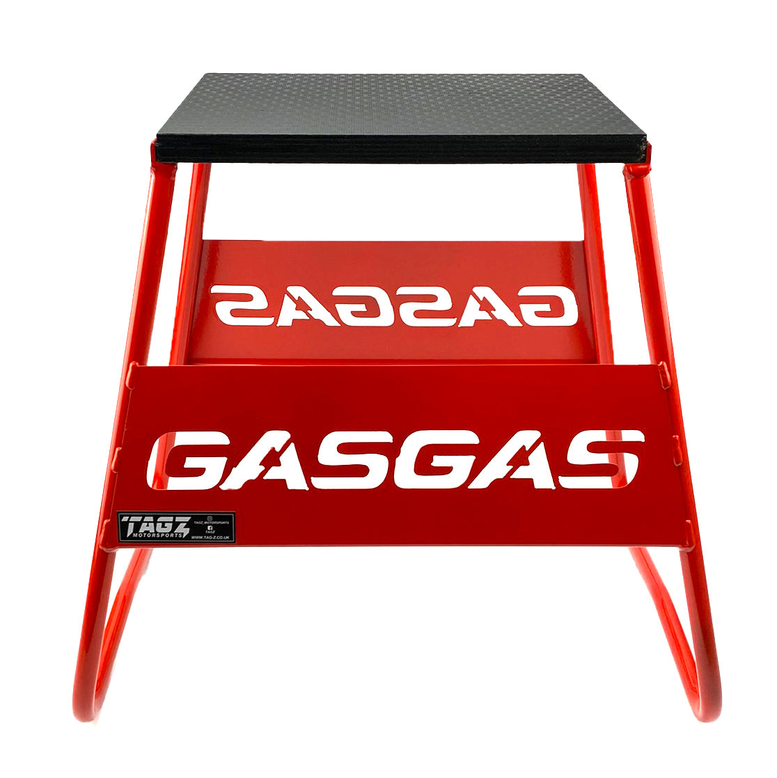 Tag-z Stand 440 Red Gas Gas Logo, MX Logo Stand, Show Room Stand
