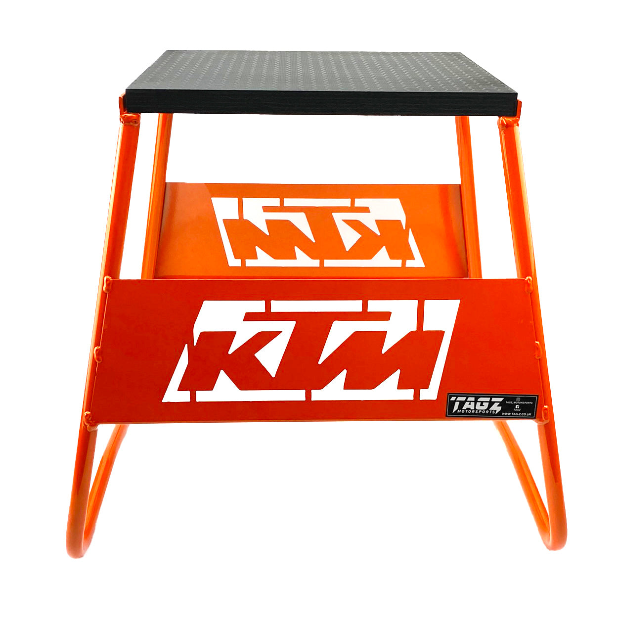 Tag-z Stand 440 Orange KTM Logo, MX Logo Stand, Show Room Stand