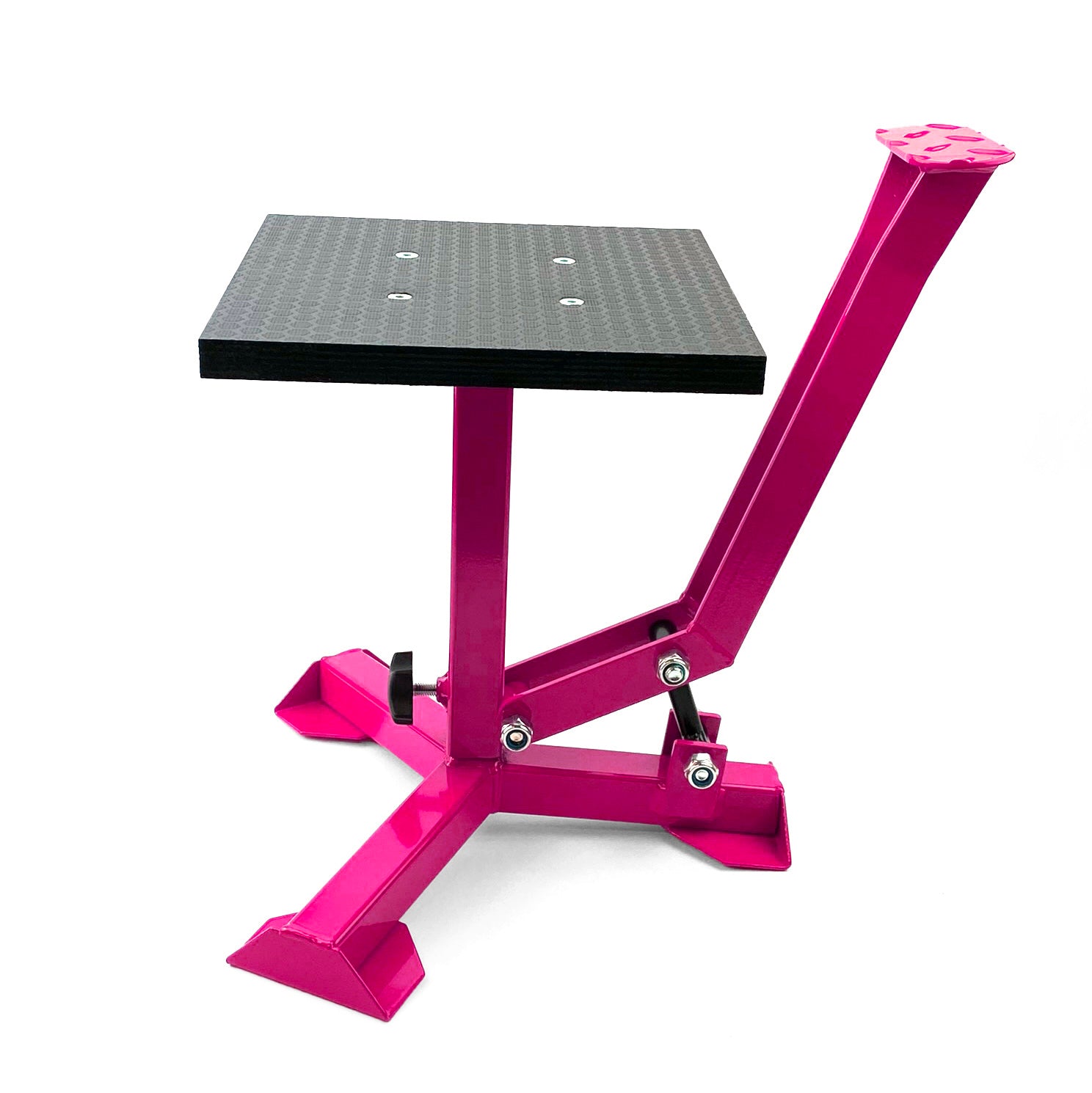 Tag-z Elite Tripod Pop Up Stand, Big Feet / Gloss Pink / Tag-z, MX Stand Pit Paddock Enduro